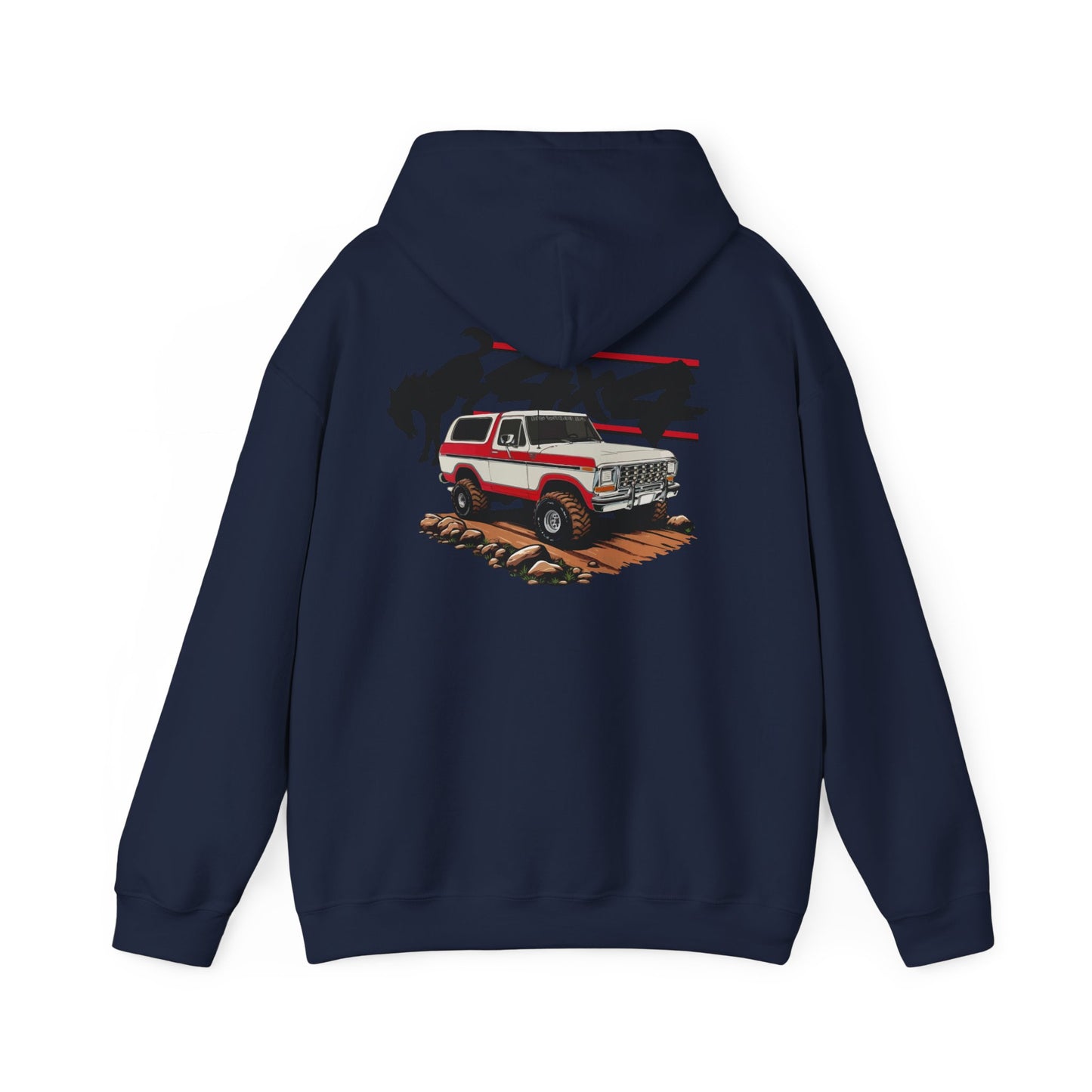 BUCKIN 4X4 Hoodie (Back Graphic)