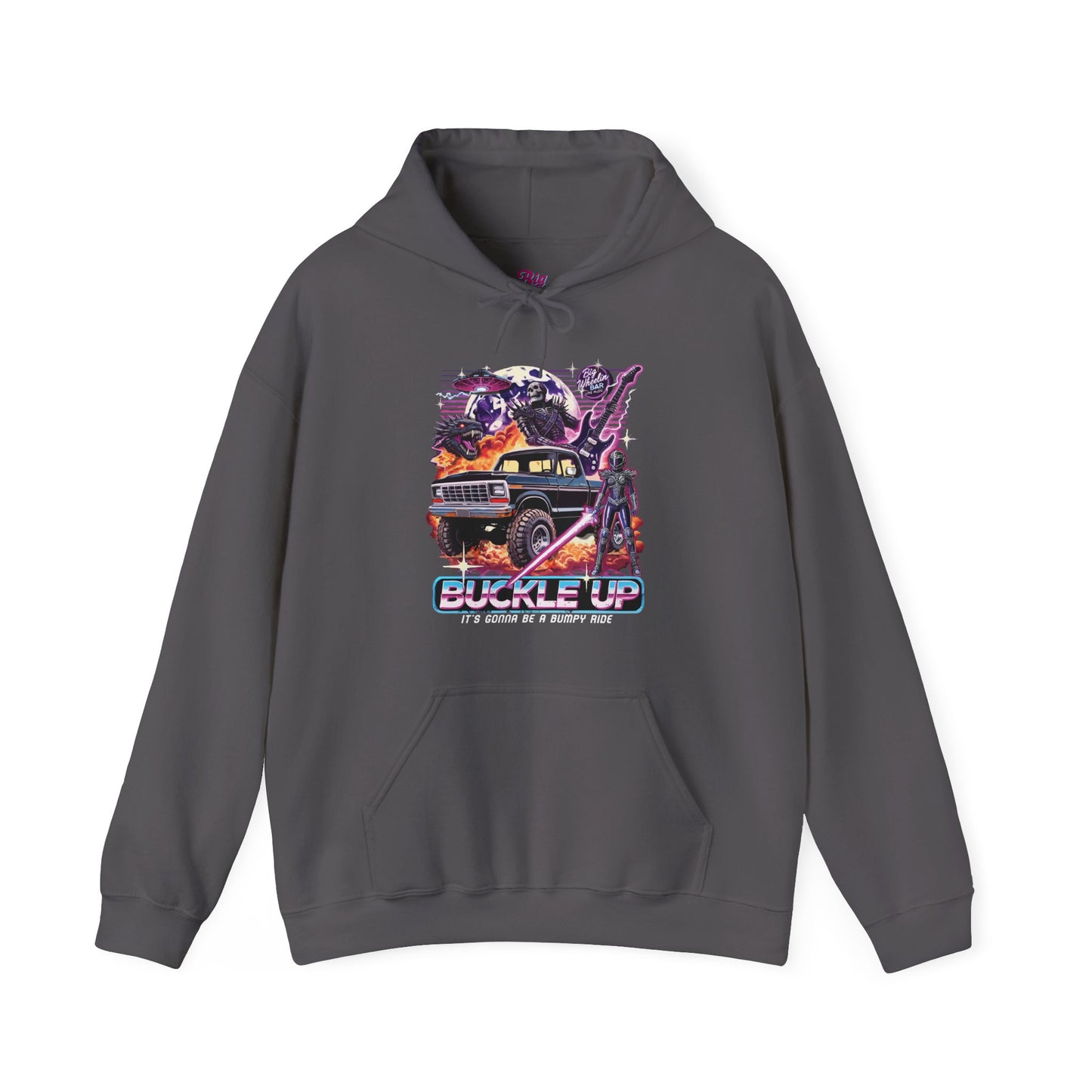 BUCKLE UP Hoodie (Front Graphic)
