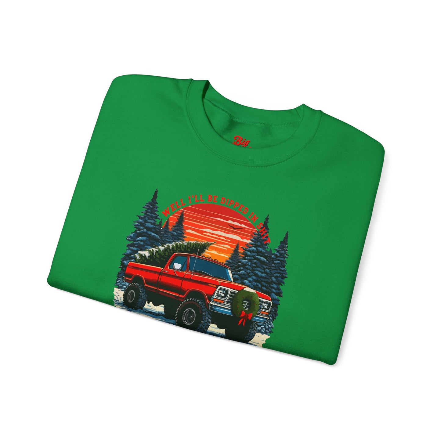 LITTLE RED DENTSIDE Crewneck (Front Graphic)