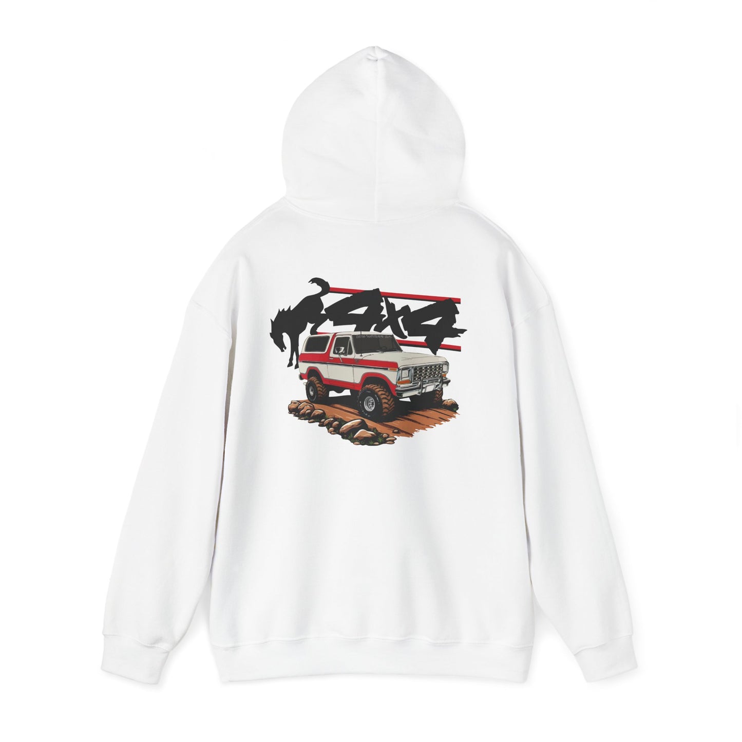 BUCKIN 4X4 Hoodie (Back Graphic)