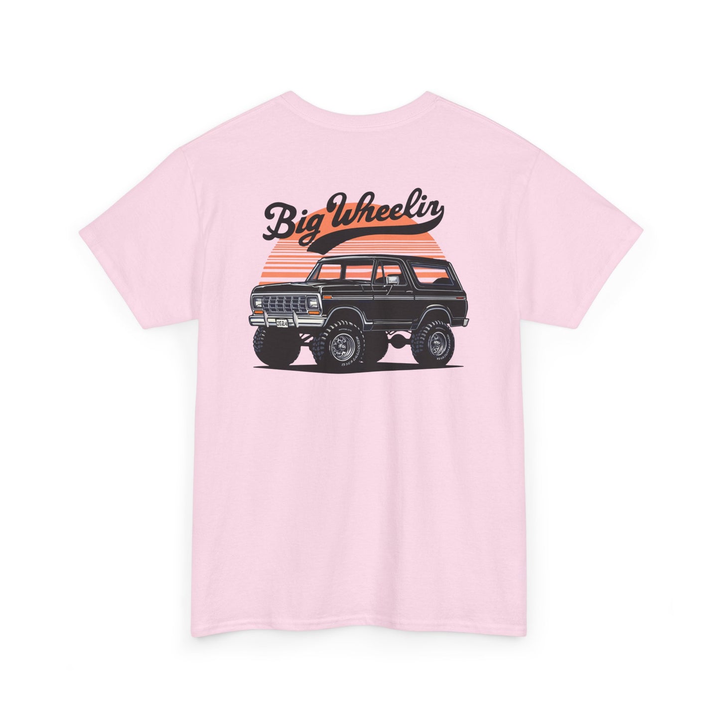 Big Wheelin Black Classic (Back Graphic)