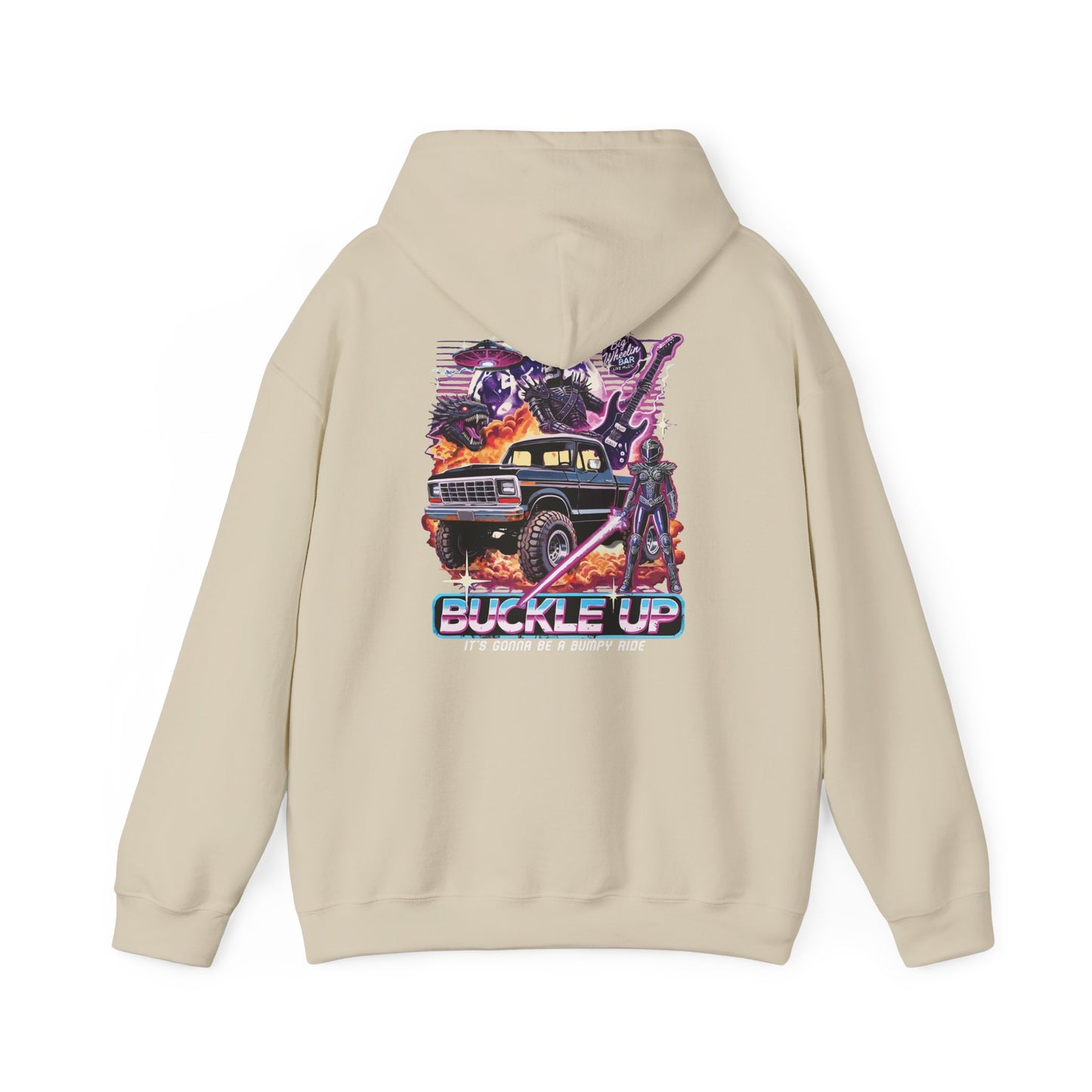 BUCKLE UP Hoodie (Back Graphic)