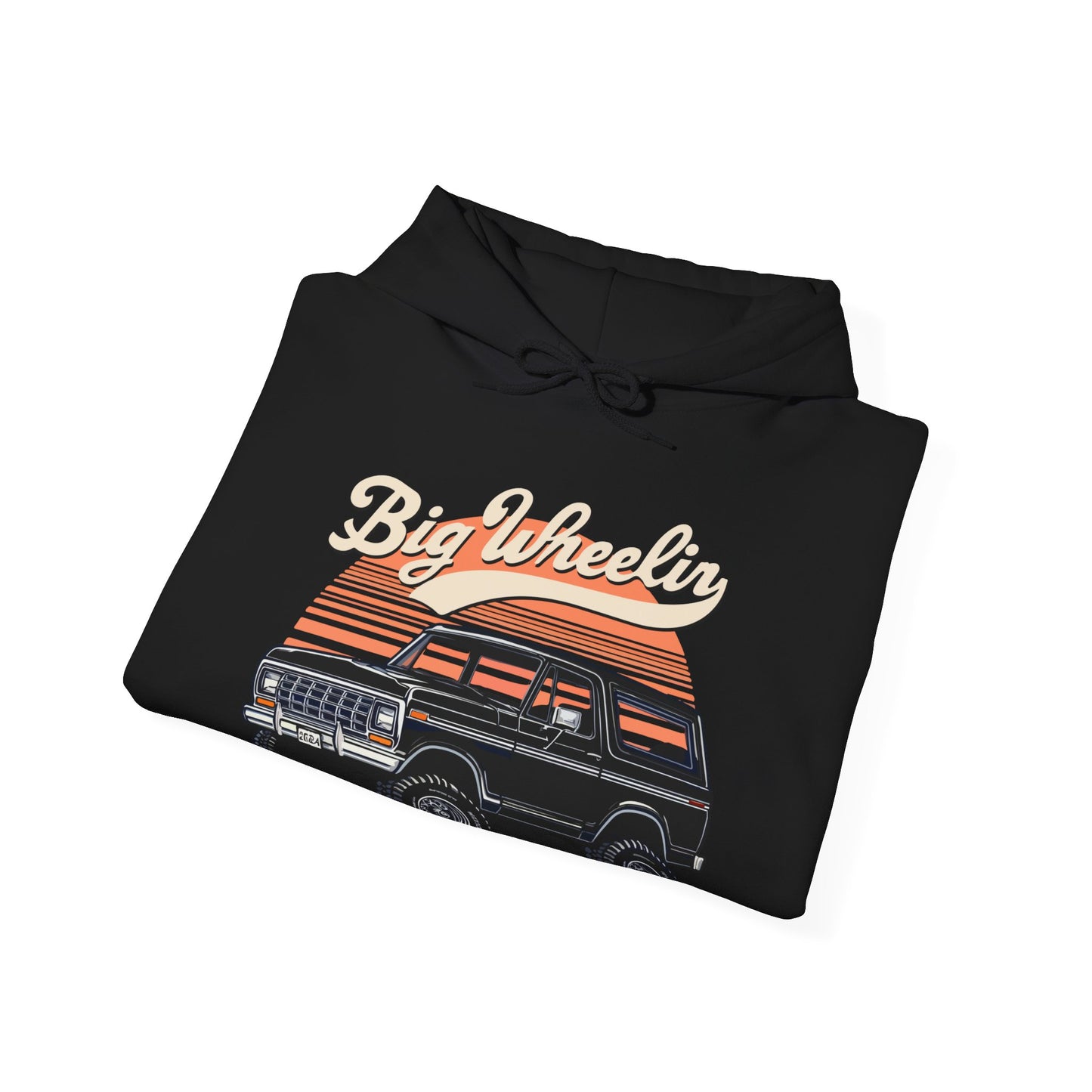Big Wheelin Classic Hoodie (Front Graphic)