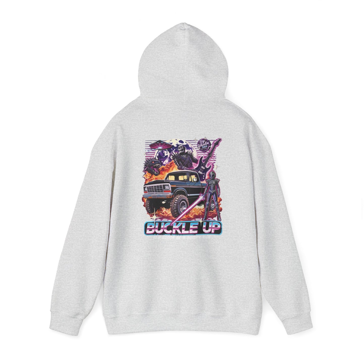 BUCKLE UP Hoodie (Back Graphic)