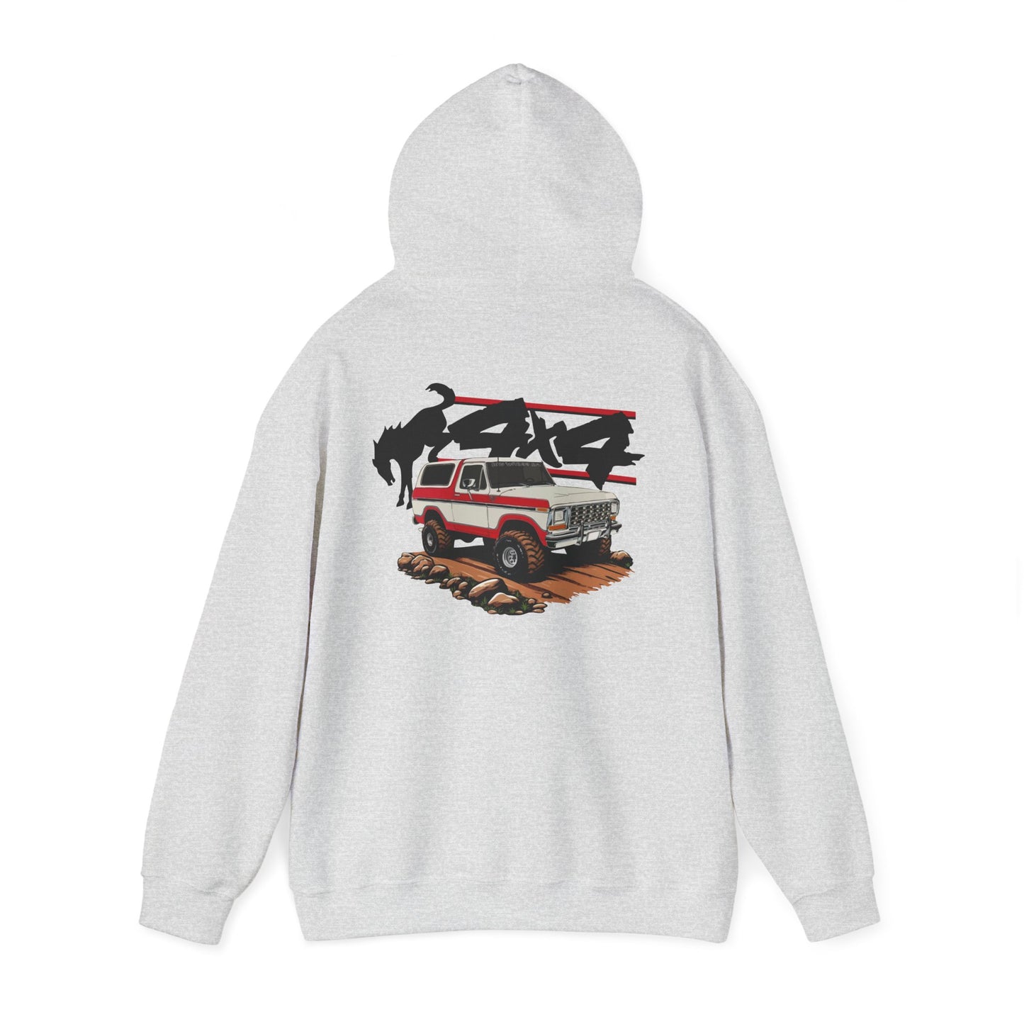 BUCKIN 4X4 Hoodie (Back Graphic)