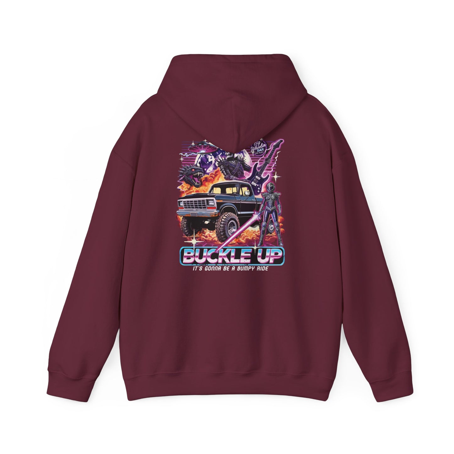BUCKLE UP Hoodie (Back Graphic)