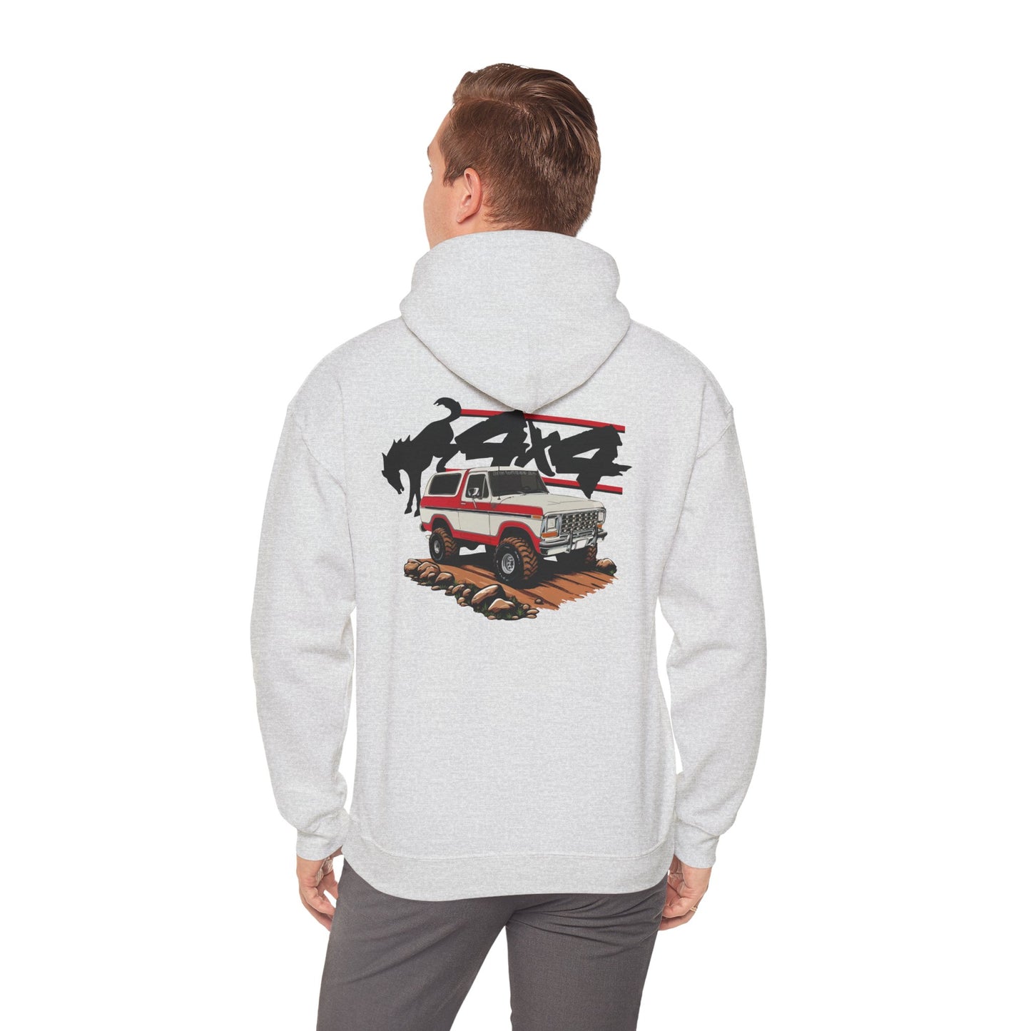 BUCKIN 4X4 Hoodie (Back Graphic)