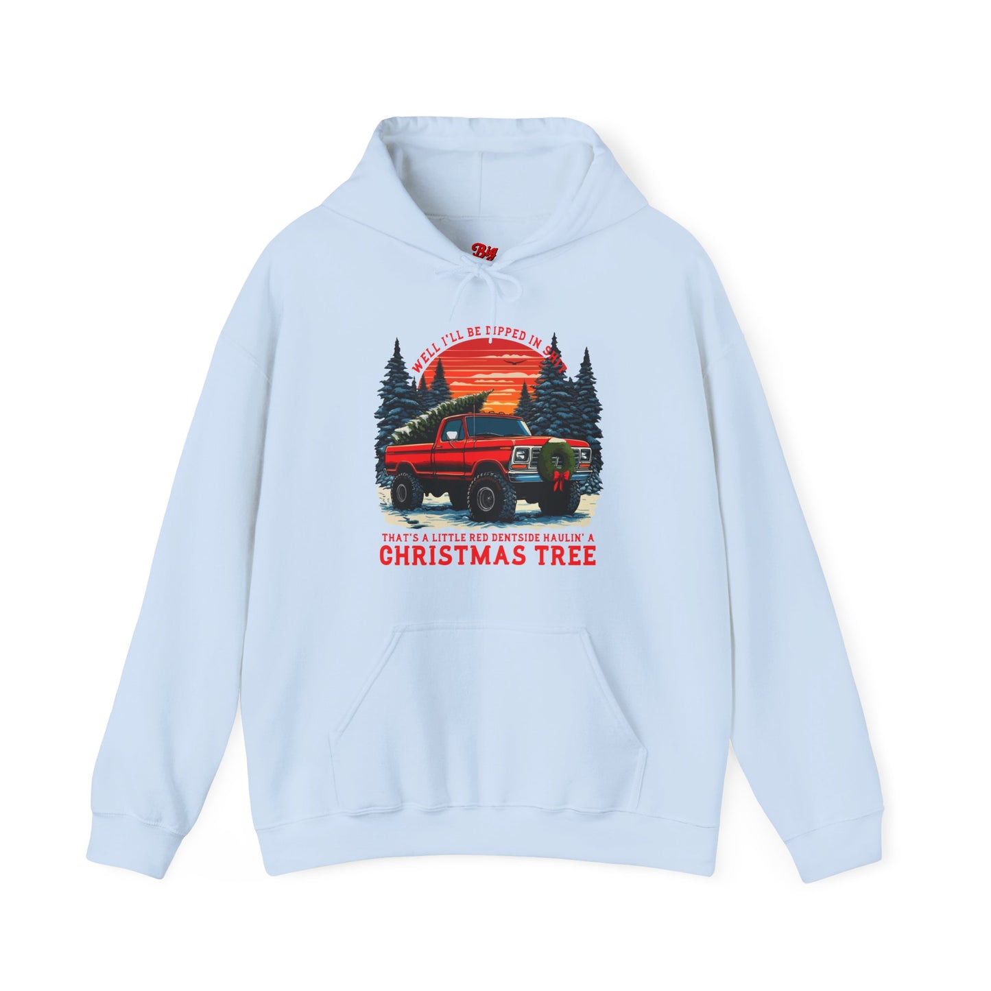 LITTLE RED DENTSIDE Hoodie (Front Graphic)