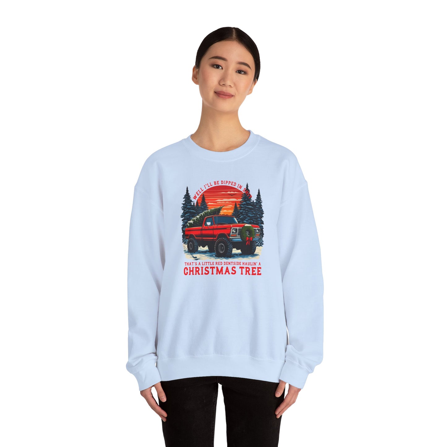 LITTLE RED DENTSIDE Crewneck (Front Graphic)
