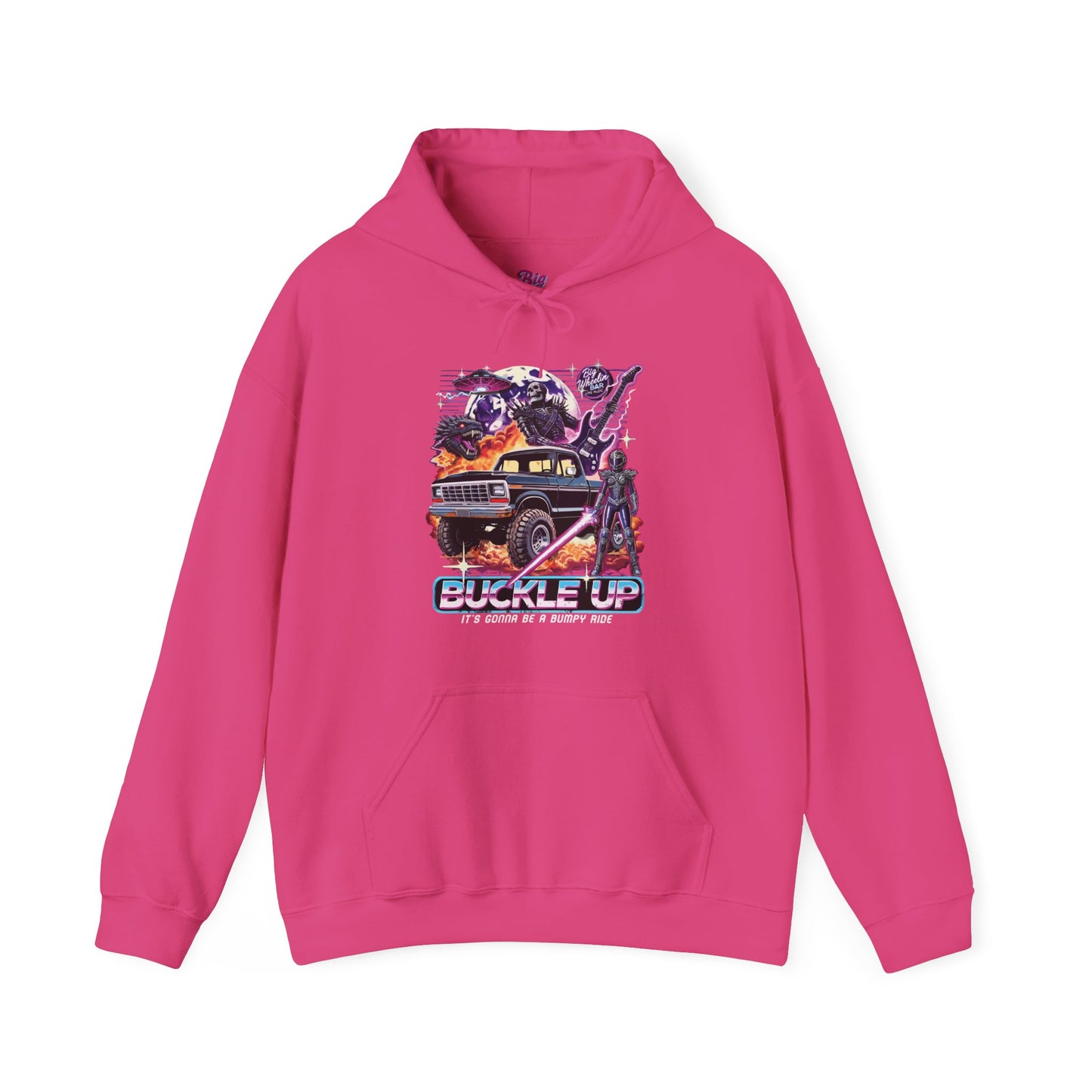 BUCKLE UP Hoodie (Front Graphic)
