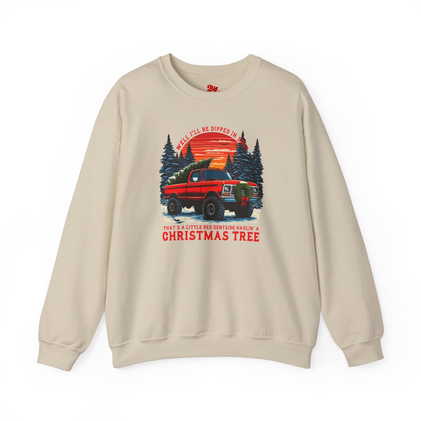 LITTLE RED DENTSIDE Crewneck (Front Graphic)