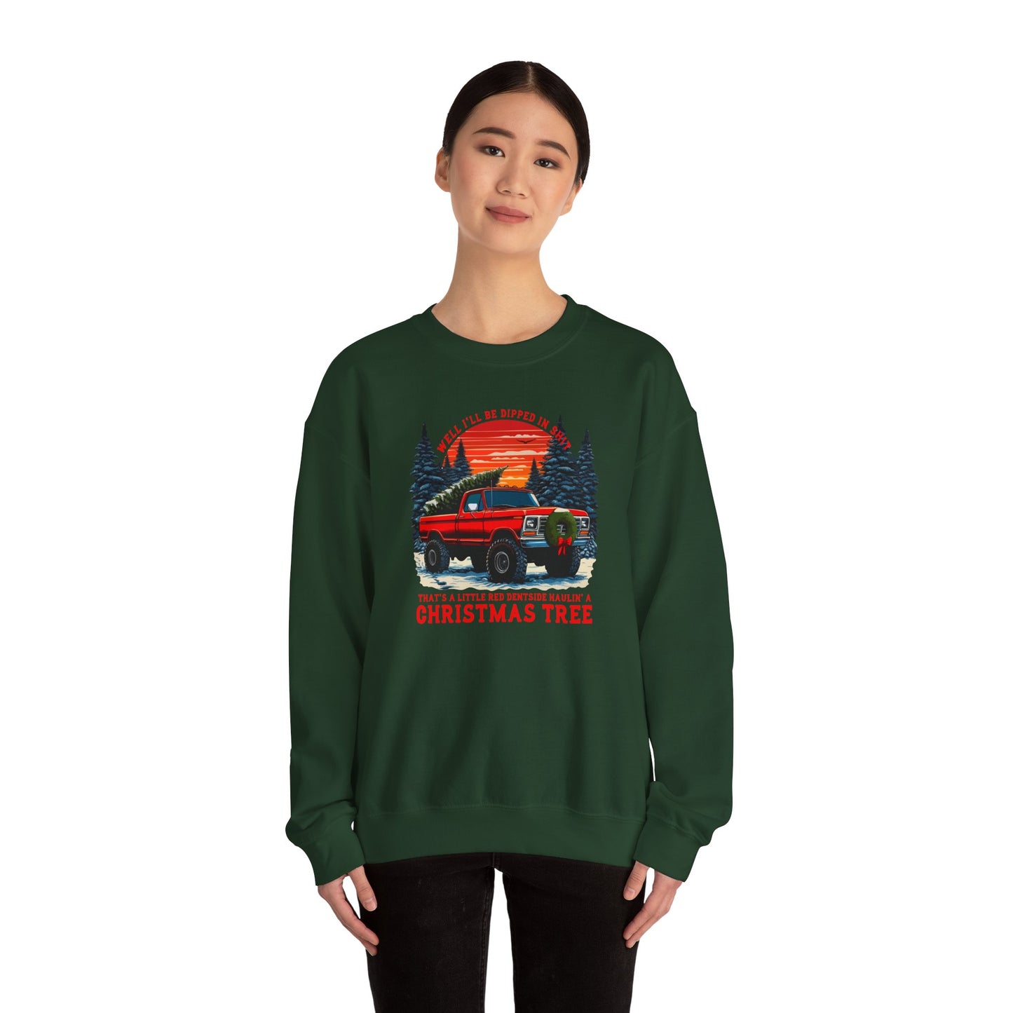 LITTLE RED DENTSIDE Crewneck (Front Graphic)