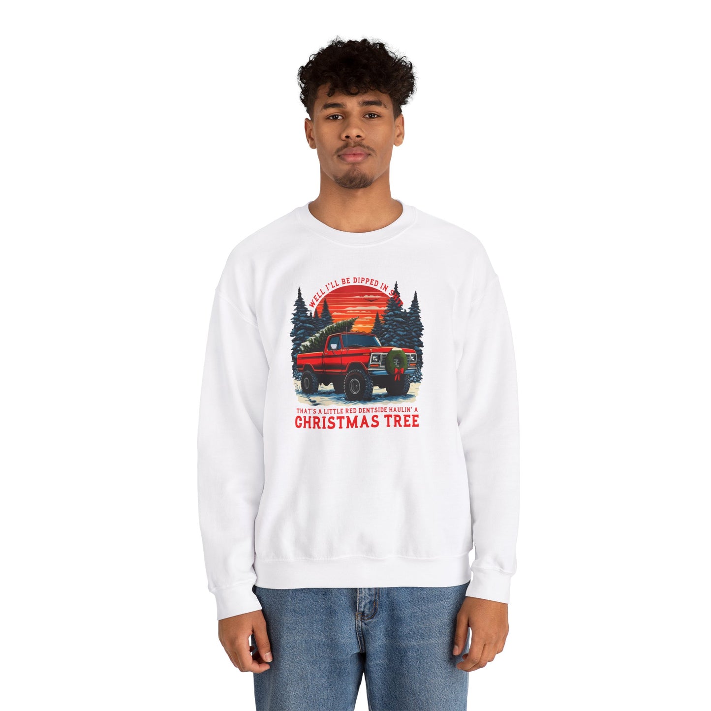 LITTLE RED DENTSIDE Crewneck (Front Graphic)