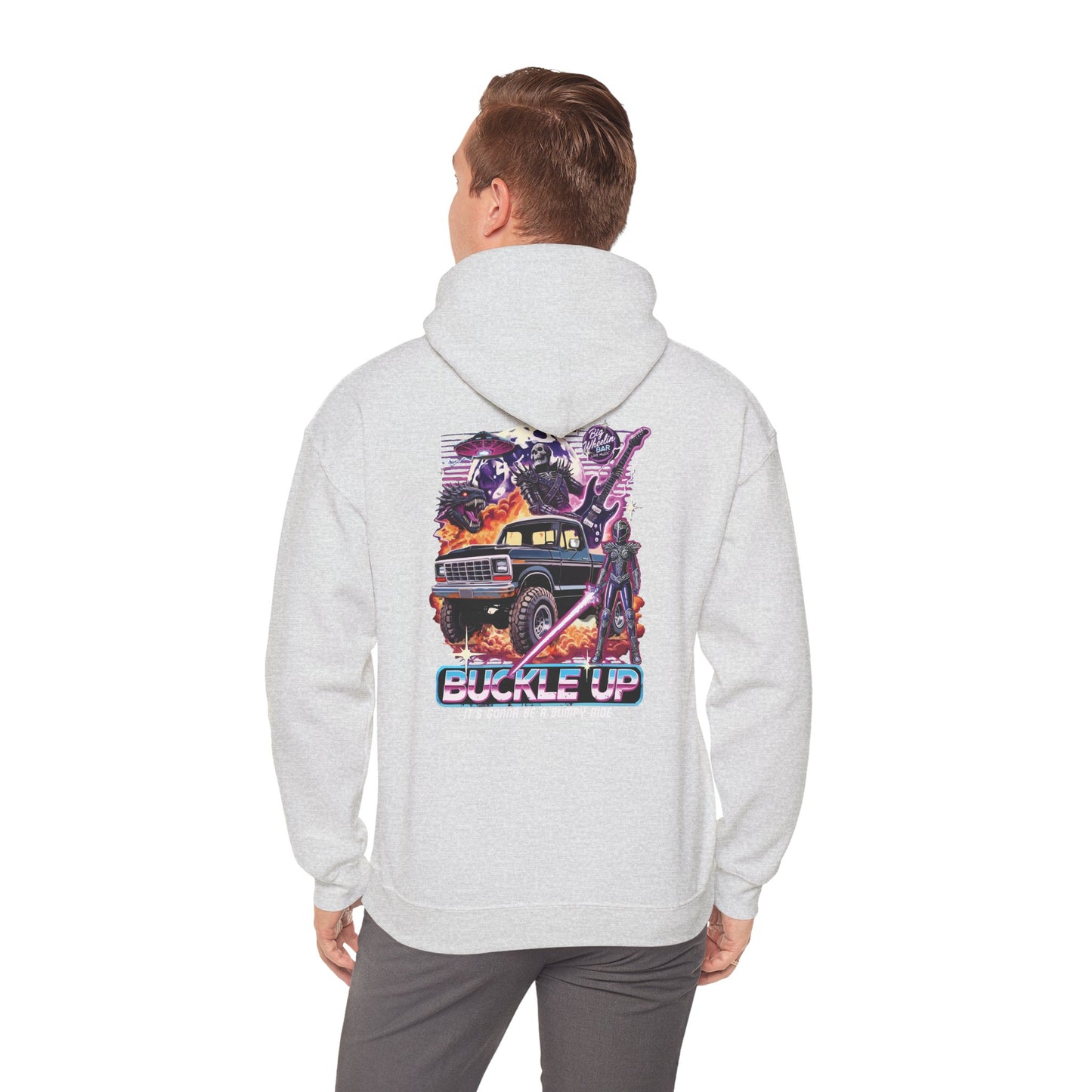 BUCKLE UP Hoodie (Back Graphic)