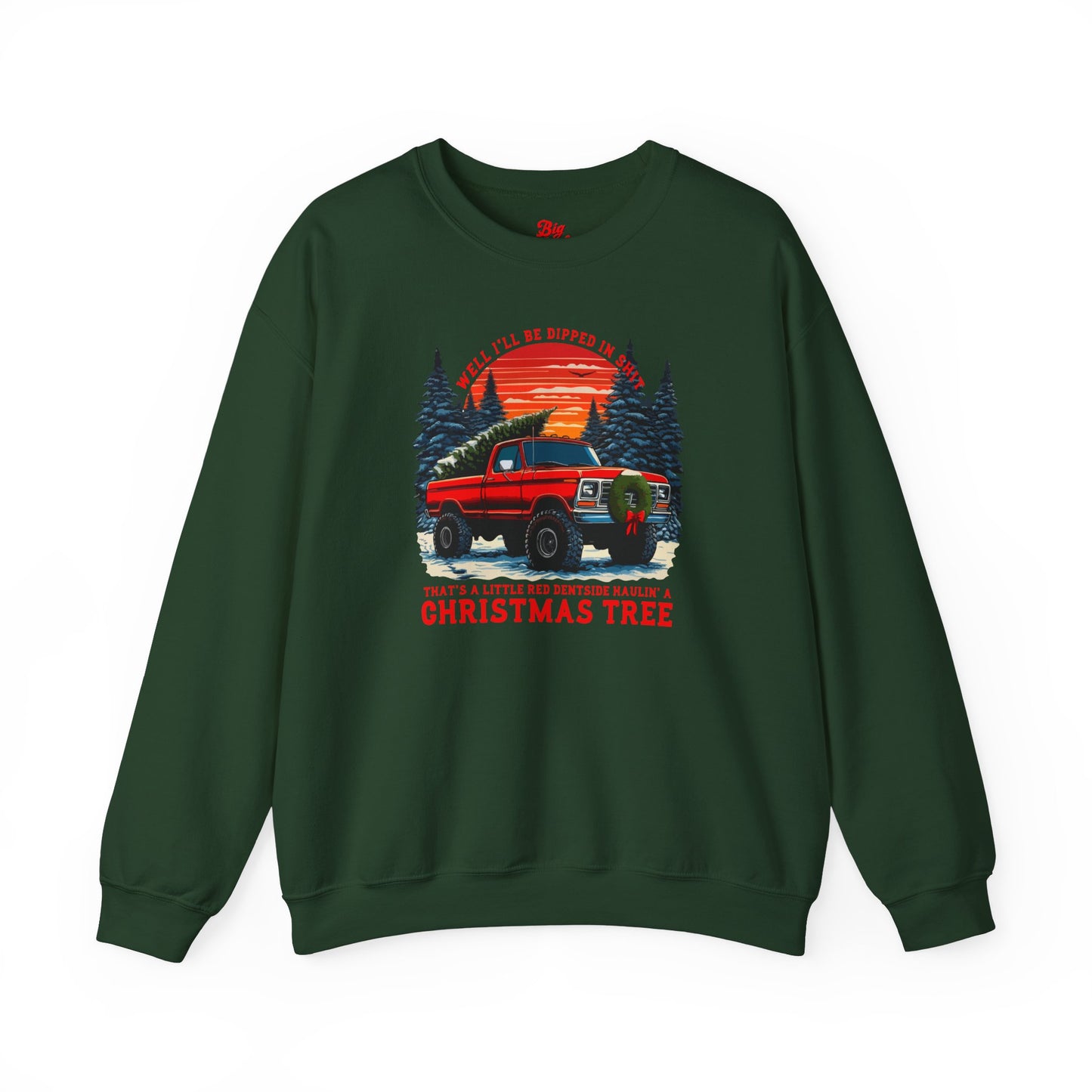 LITTLE RED DENTSIDE Crewneck (Front Graphic)