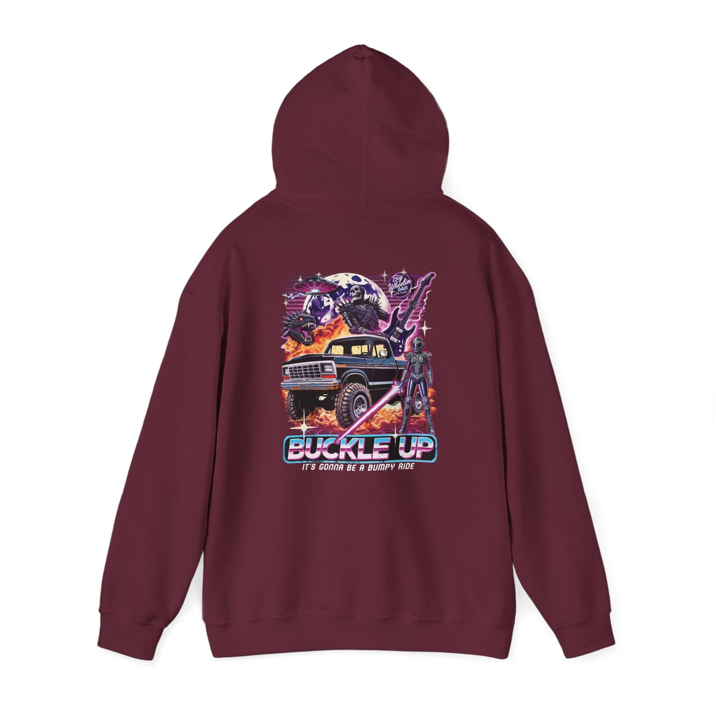 BUCKLE UP Hoodie (Back Graphic)
