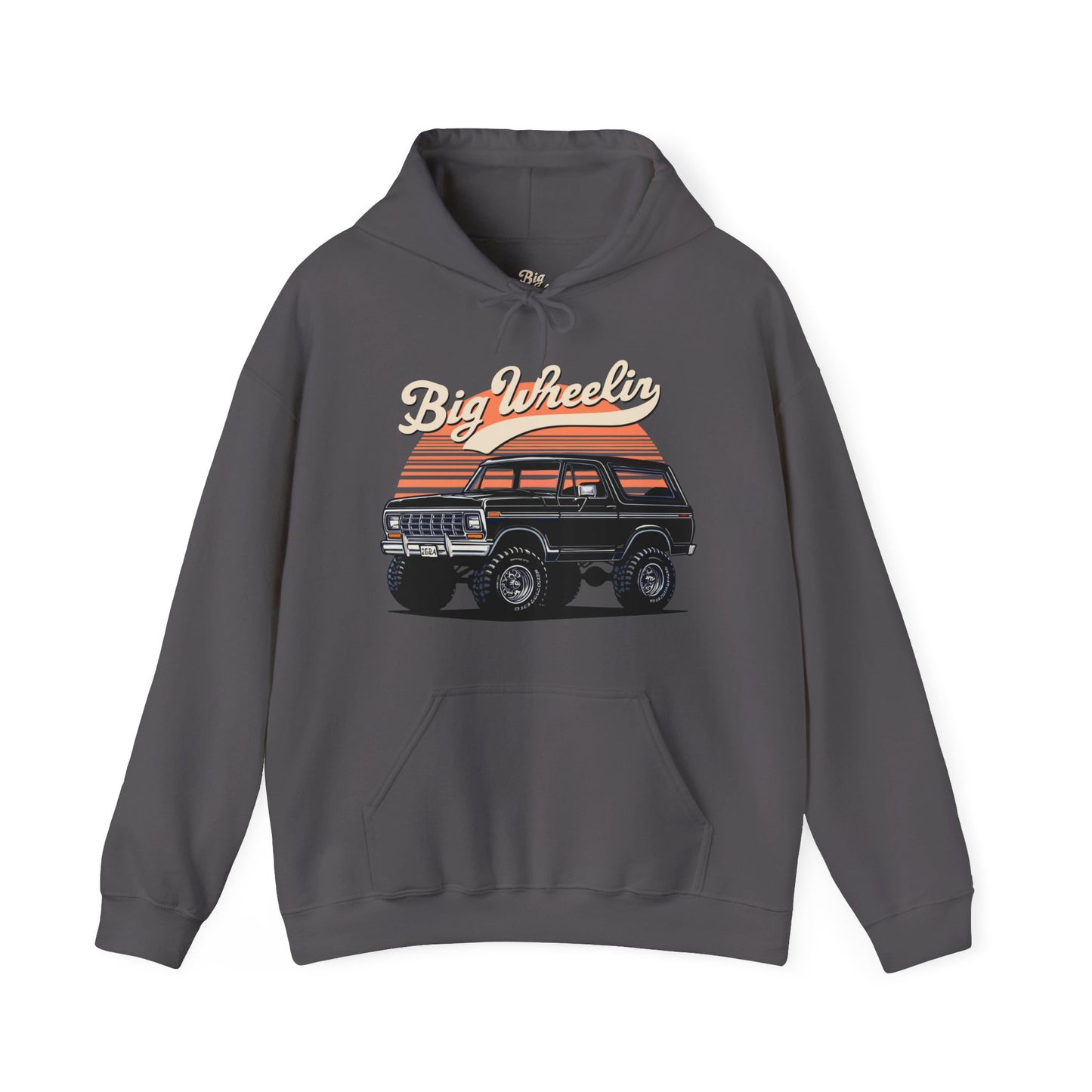 Big Wheelin Classic Hoodie (Front Graphic)