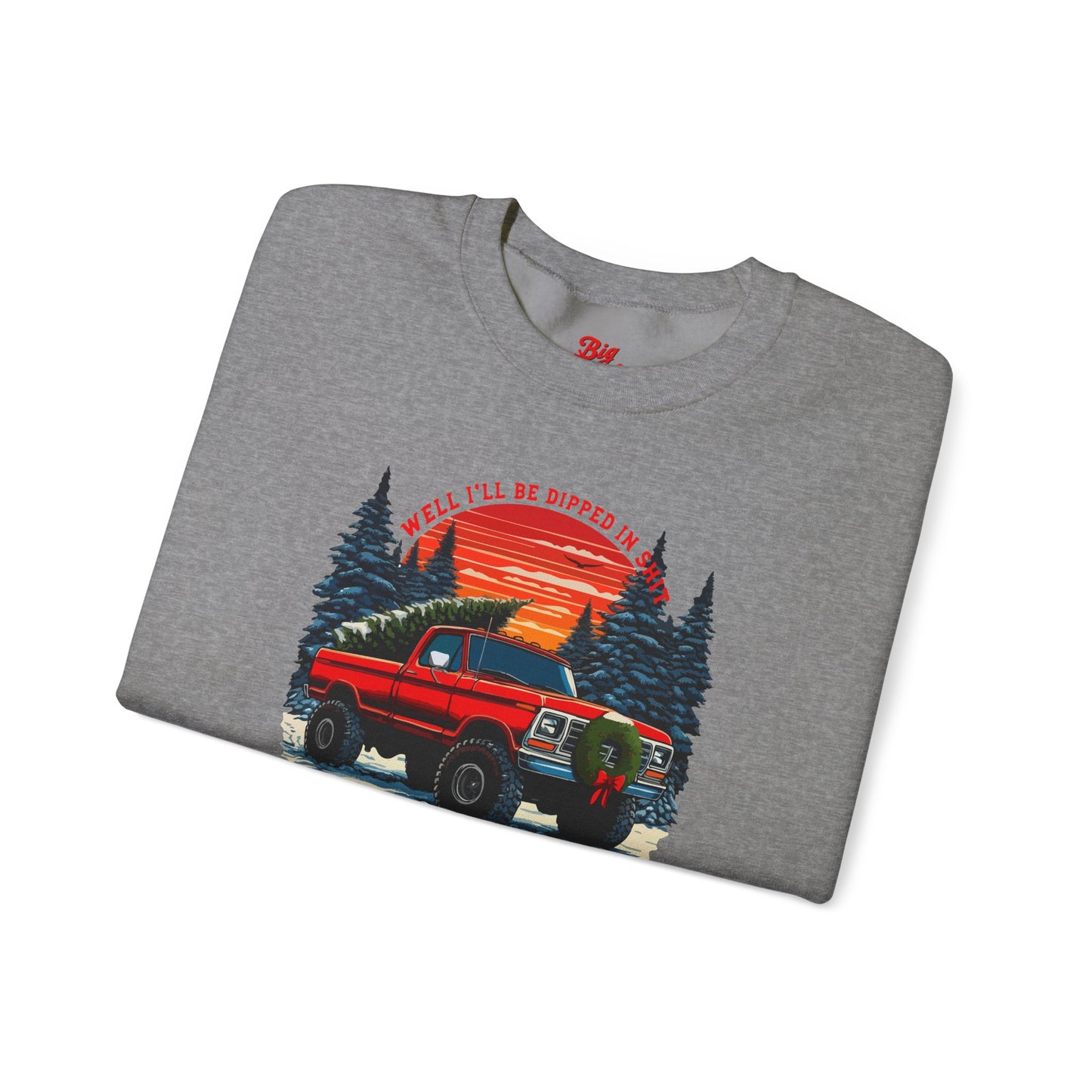 LITTLE RED DENTSIDE Crewneck (Front Graphic)