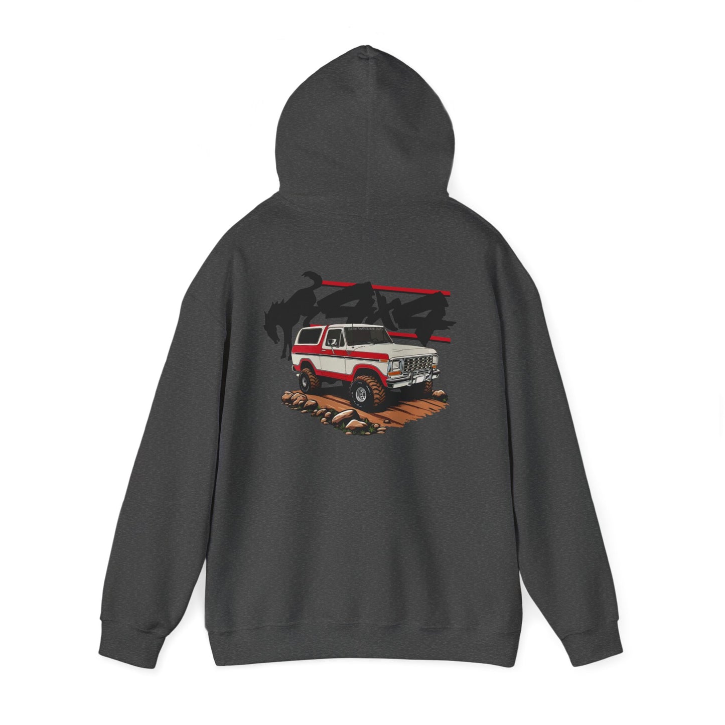 BUCKIN 4X4 Hoodie (Back Graphic)