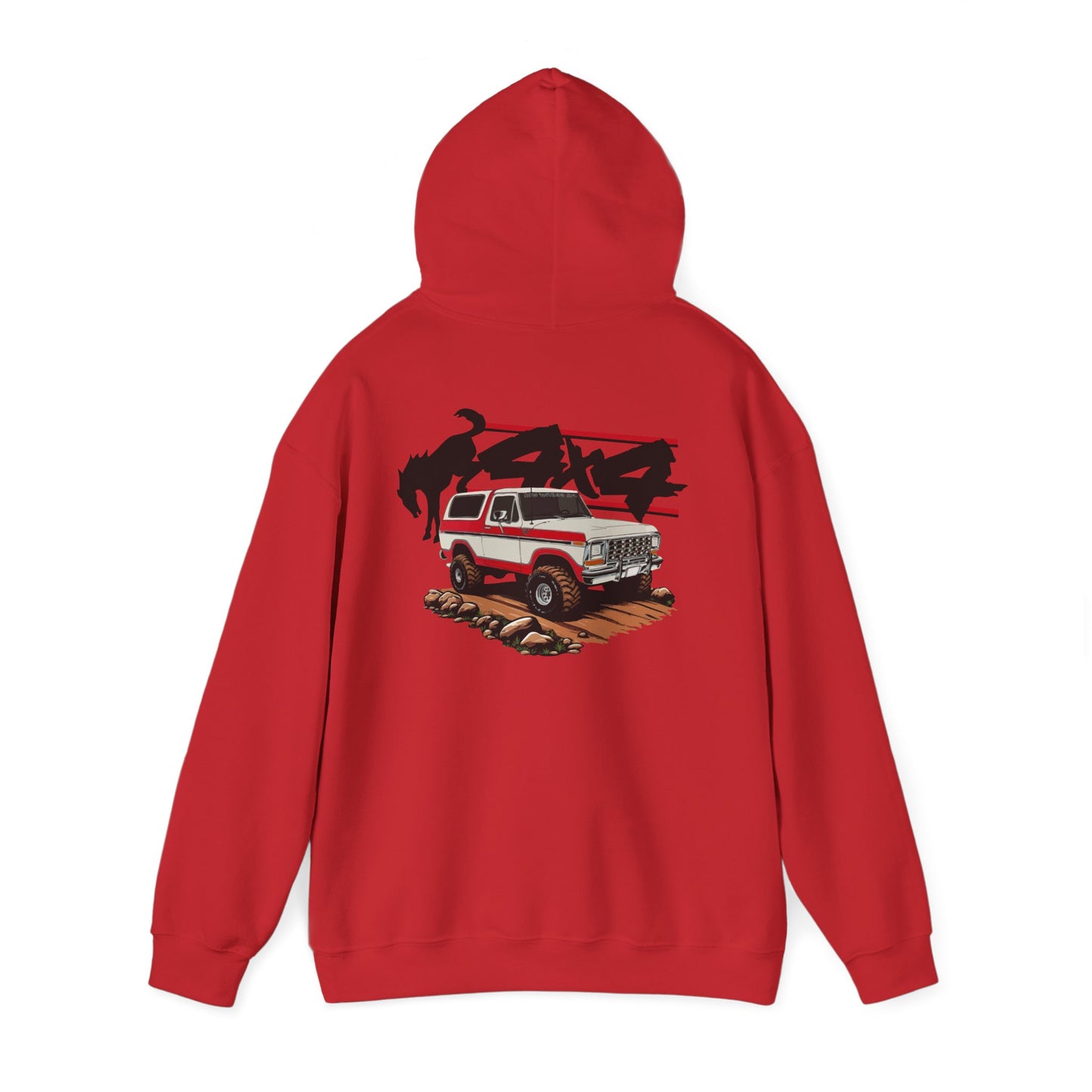 BUCKIN 4X4 Hoodie (Back Graphic)