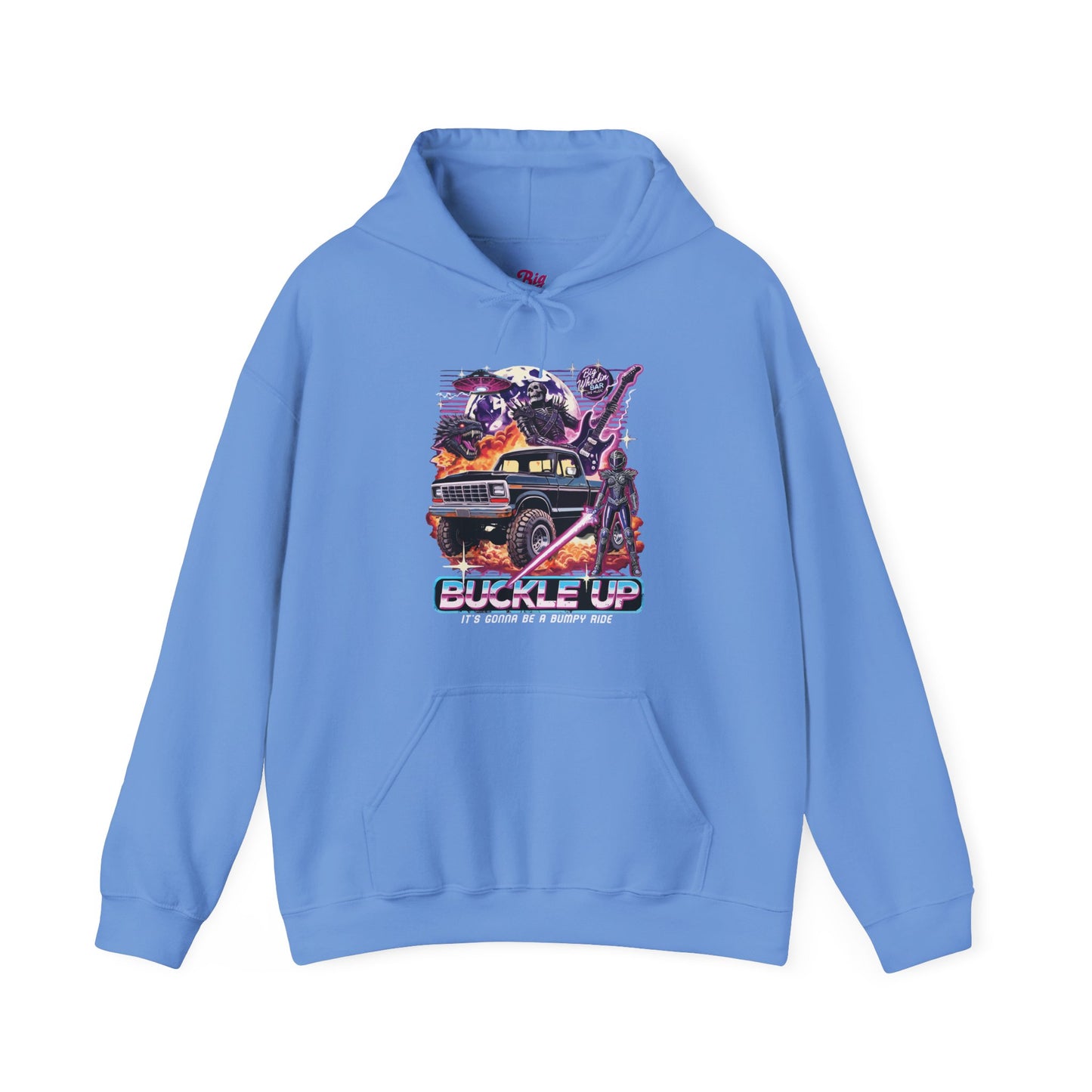 BUCKLE UP Hoodie (Front Graphic)