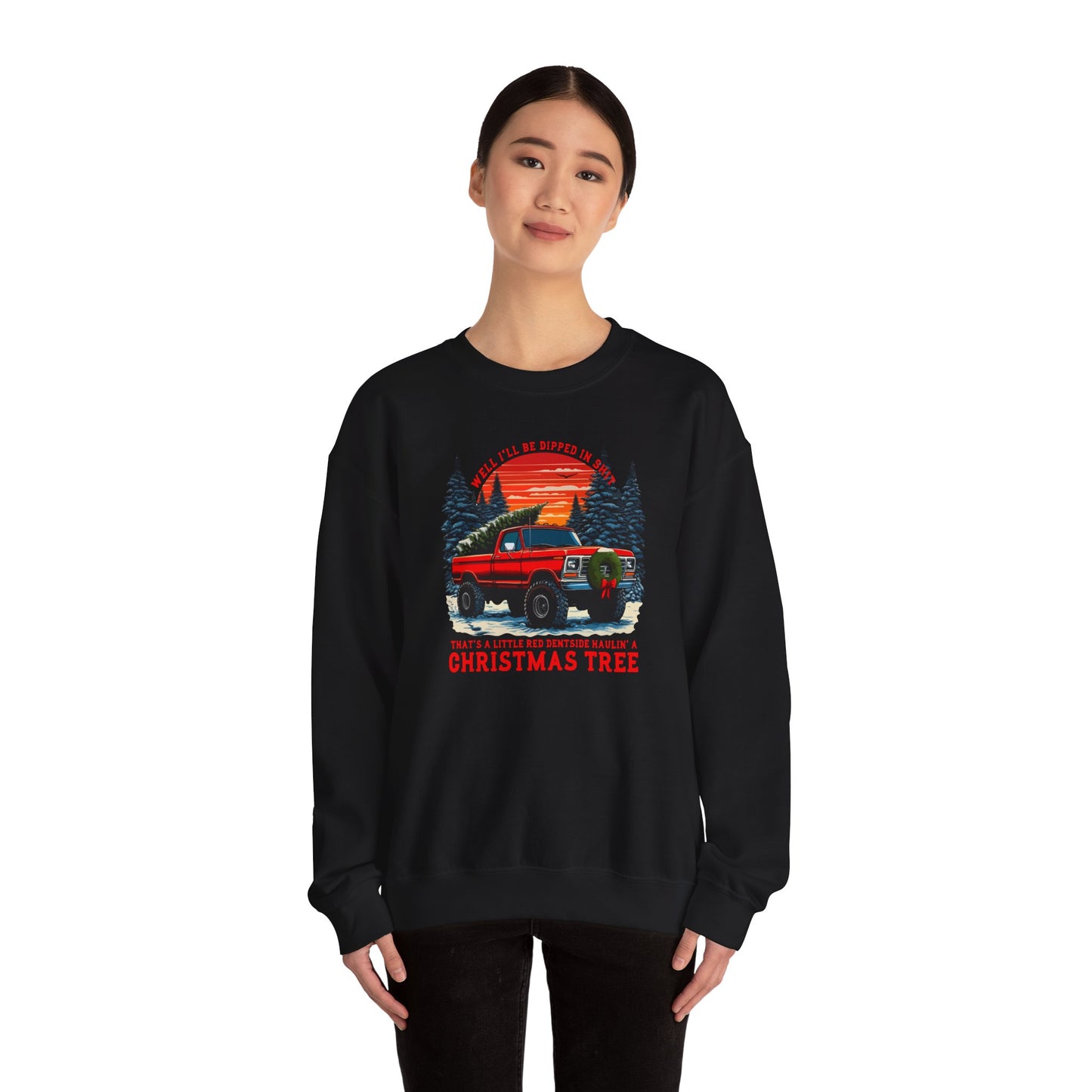 LITTLE RED DENTSIDE Crewneck (Front Graphic)