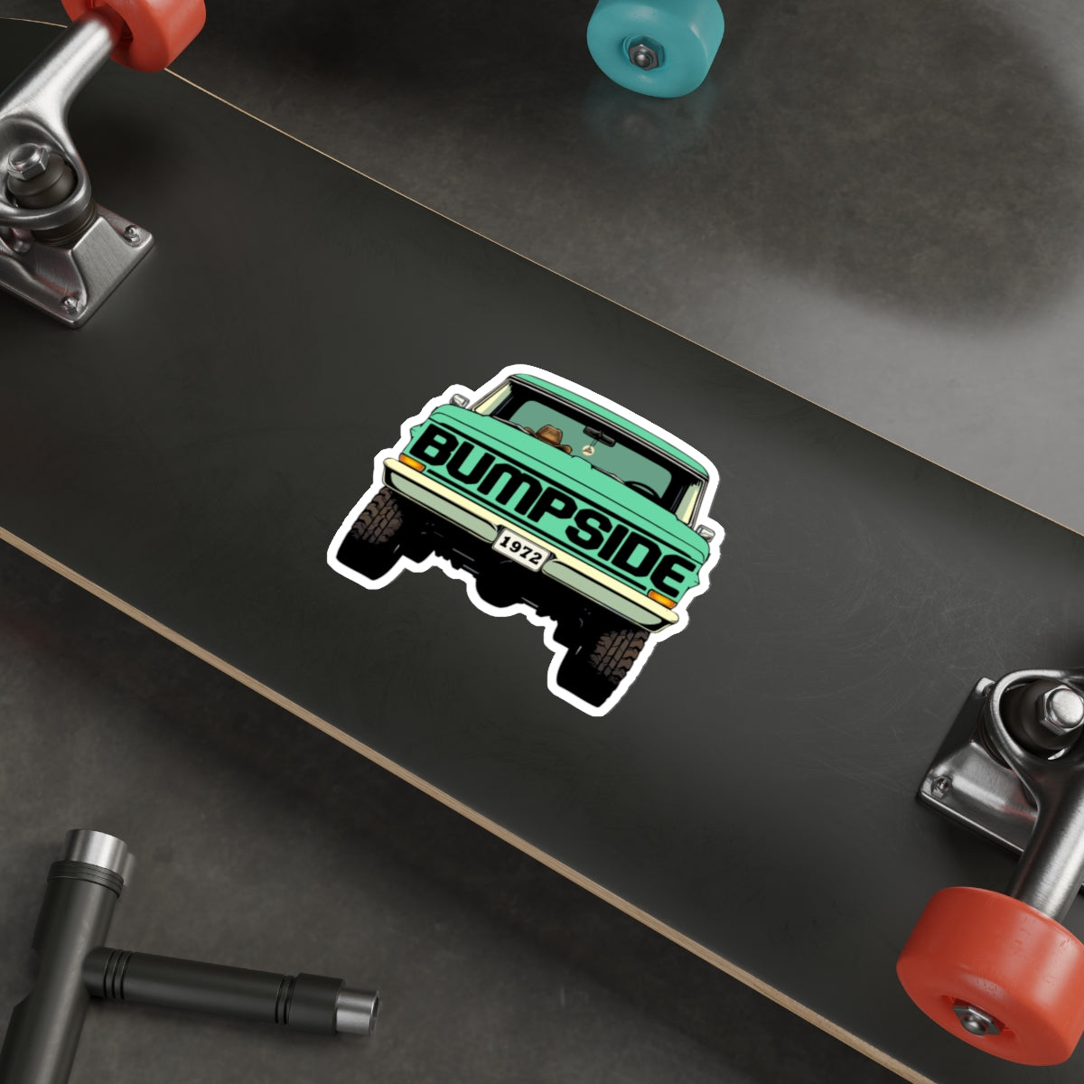 The '72 BUMPSIDE Die-Cut Sticker