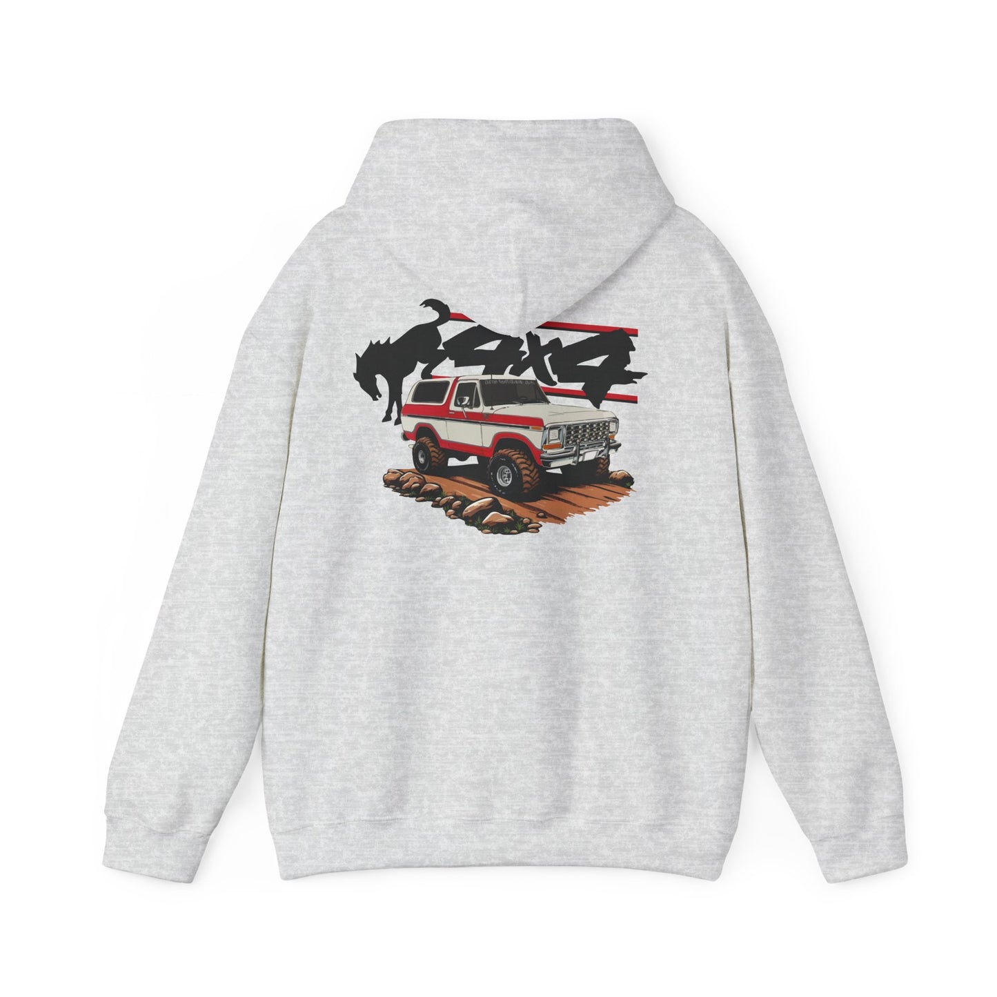 BUCKIN 4X4 Hoodie (Back Graphic)