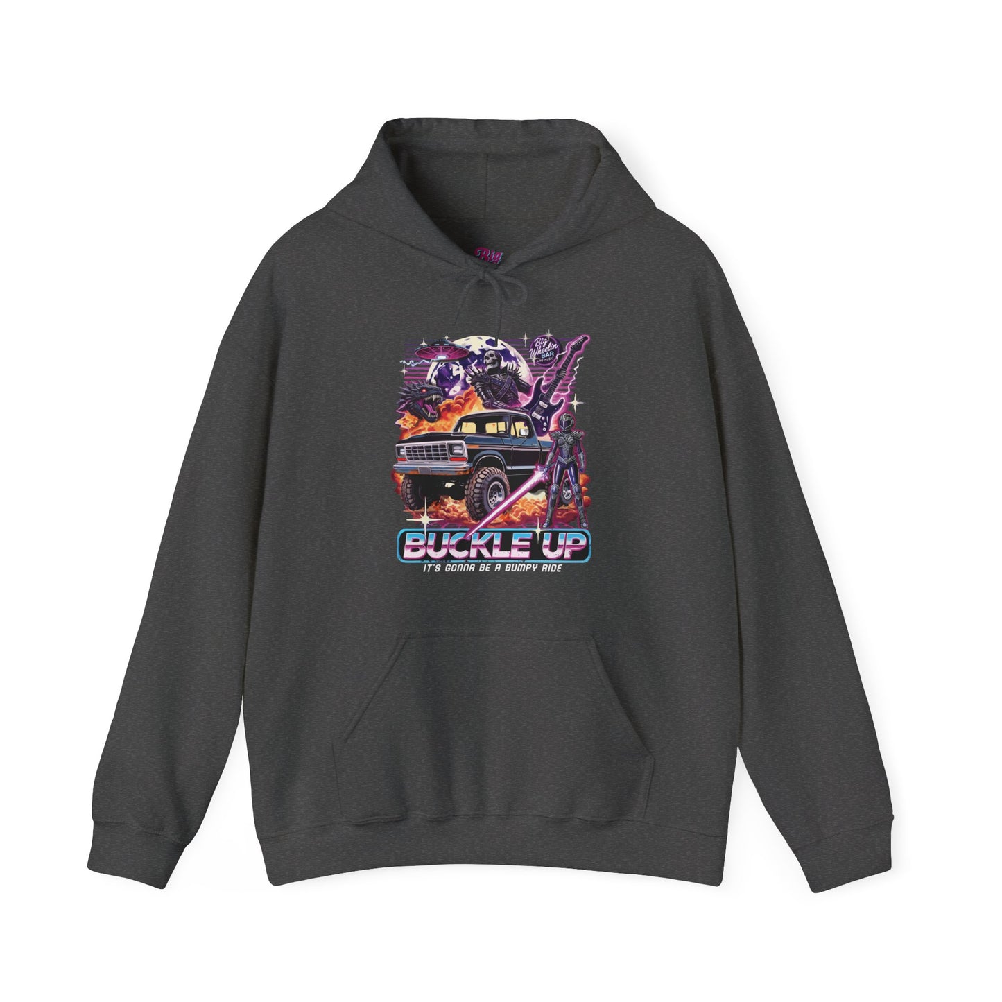 BUCKLE UP Hoodie (Front Graphic)