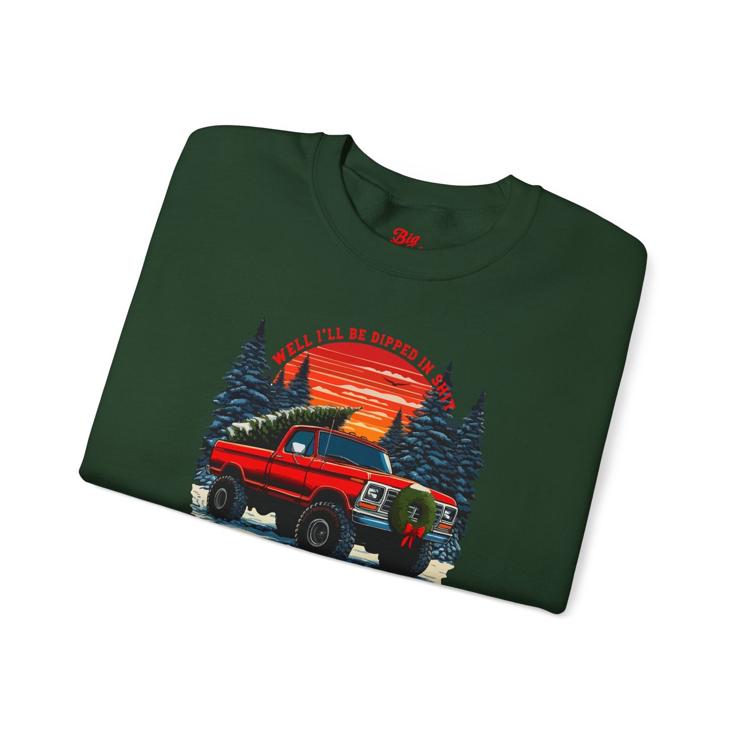 LITTLE RED DENTSIDE Crewneck (Front Graphic)