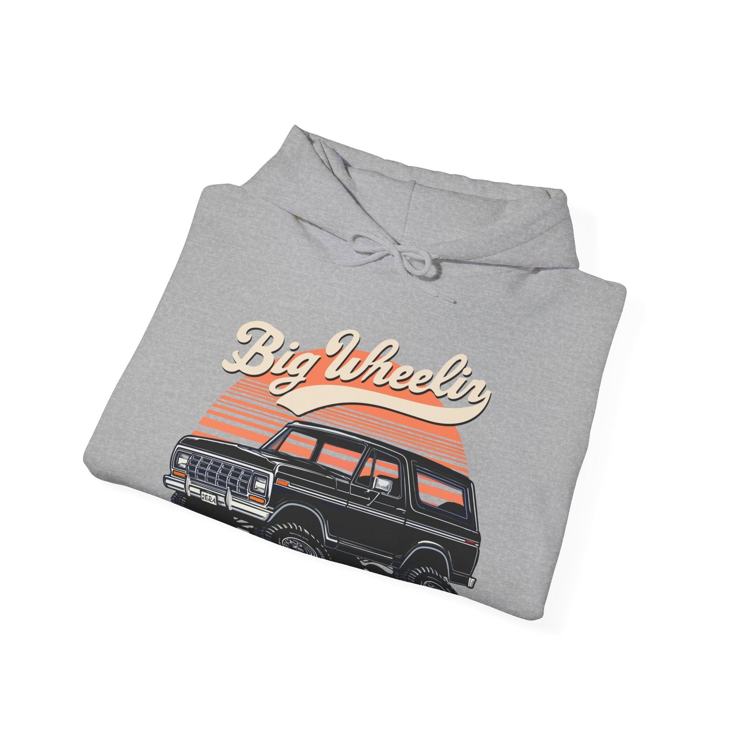Big Wheelin Classic Hoodie (Front Graphic)