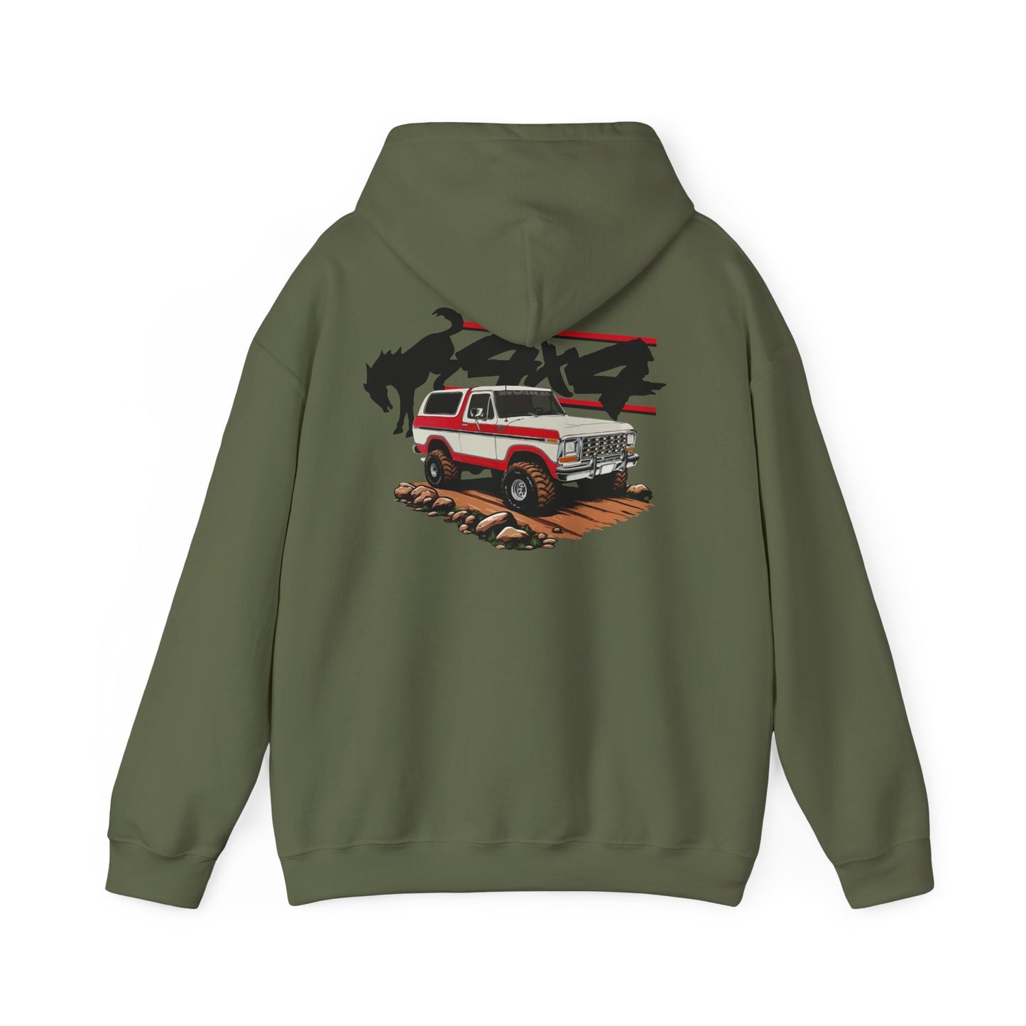 BUCKIN 4X4 Hoodie (Back Graphic)