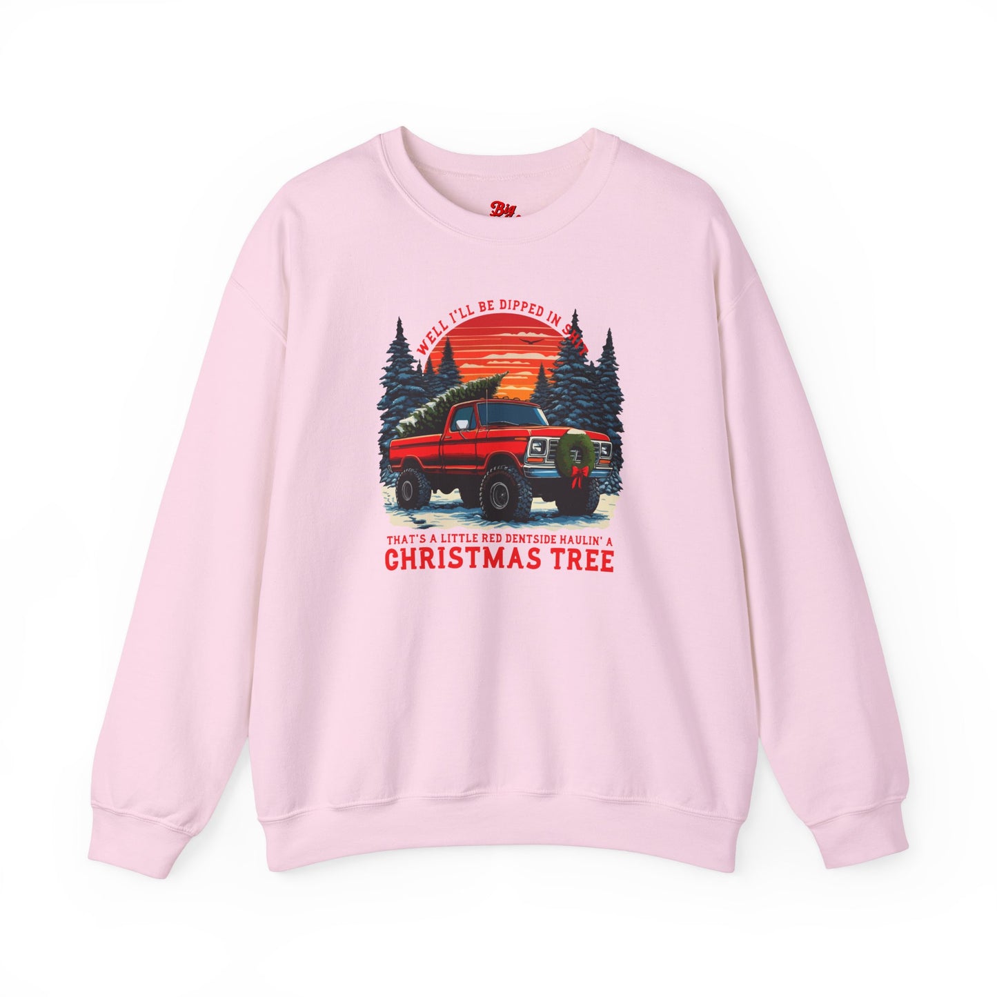 LITTLE RED DENTSIDE Crewneck (Front Graphic)