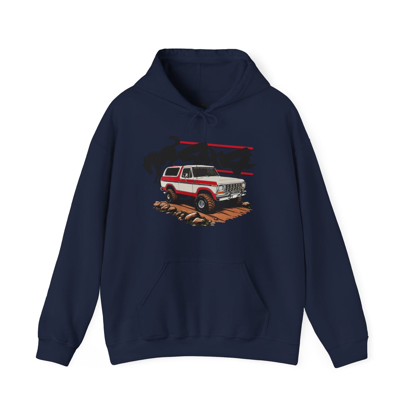 BUCKIN 4X4 Hoodie (Front Graphic)