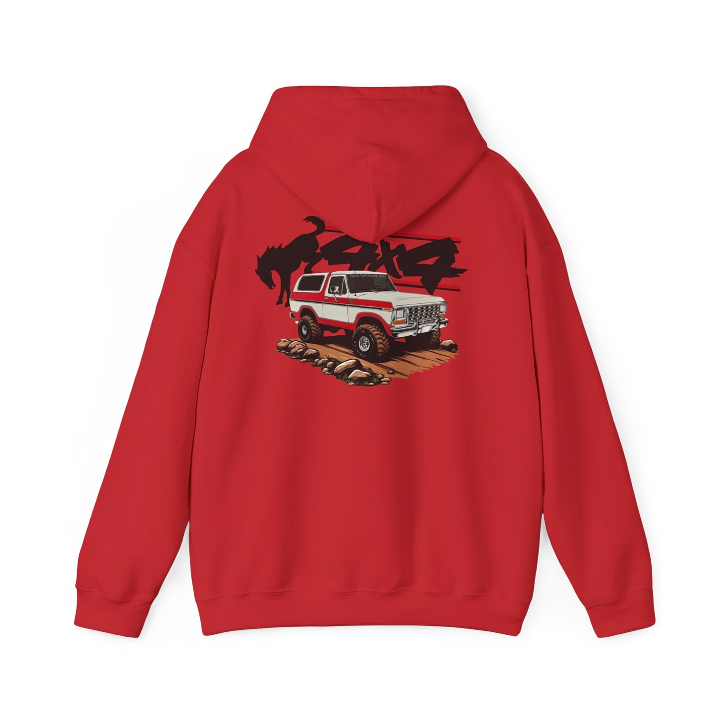 BUCKIN 4X4 Hoodie (Back Graphic)