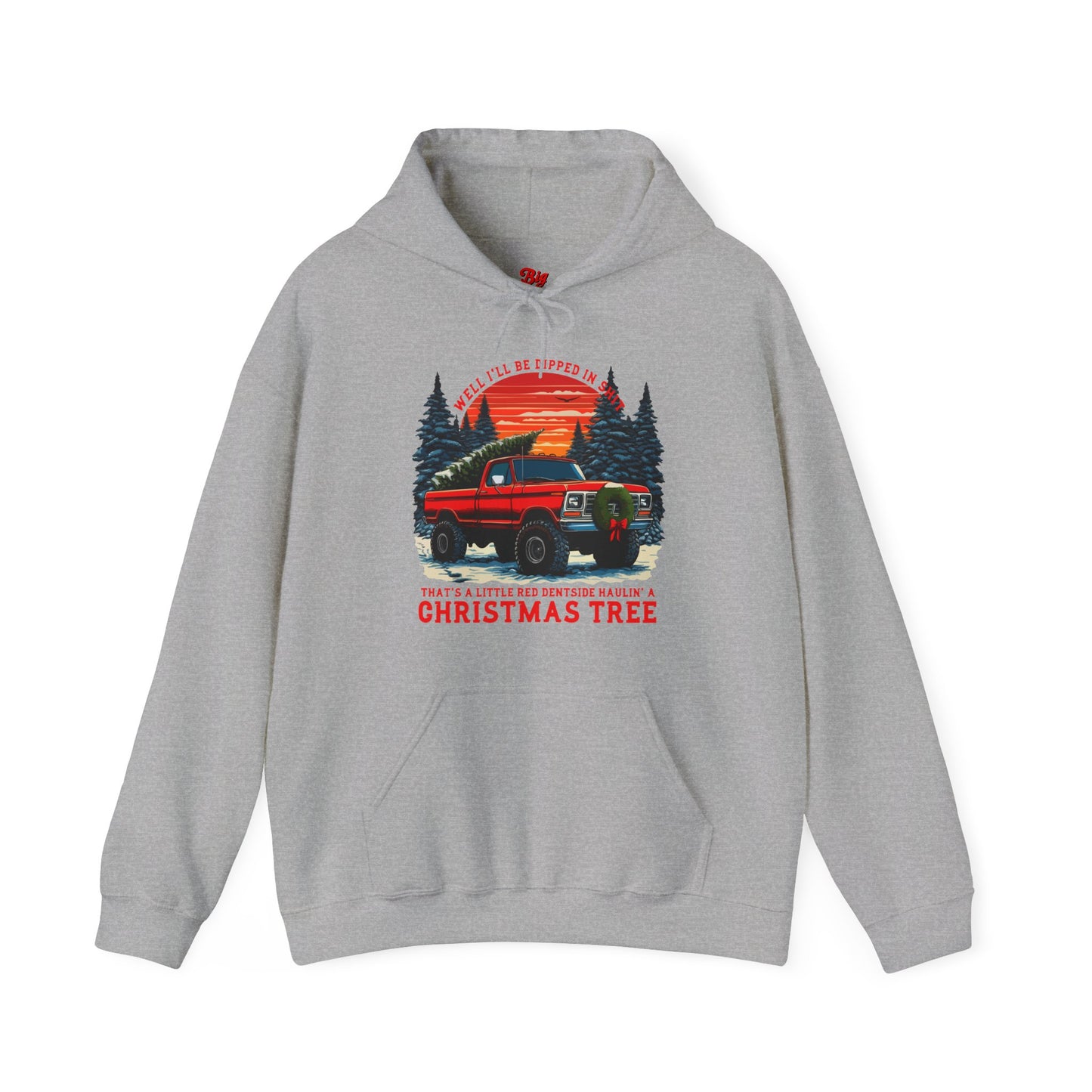 LITTLE RED DENTSIDE Hoodie (Front Graphic)