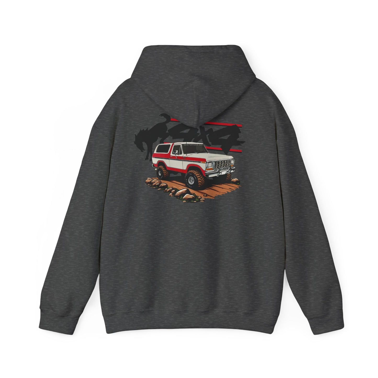 BUCKIN 4X4 Hoodie (Back Graphic)