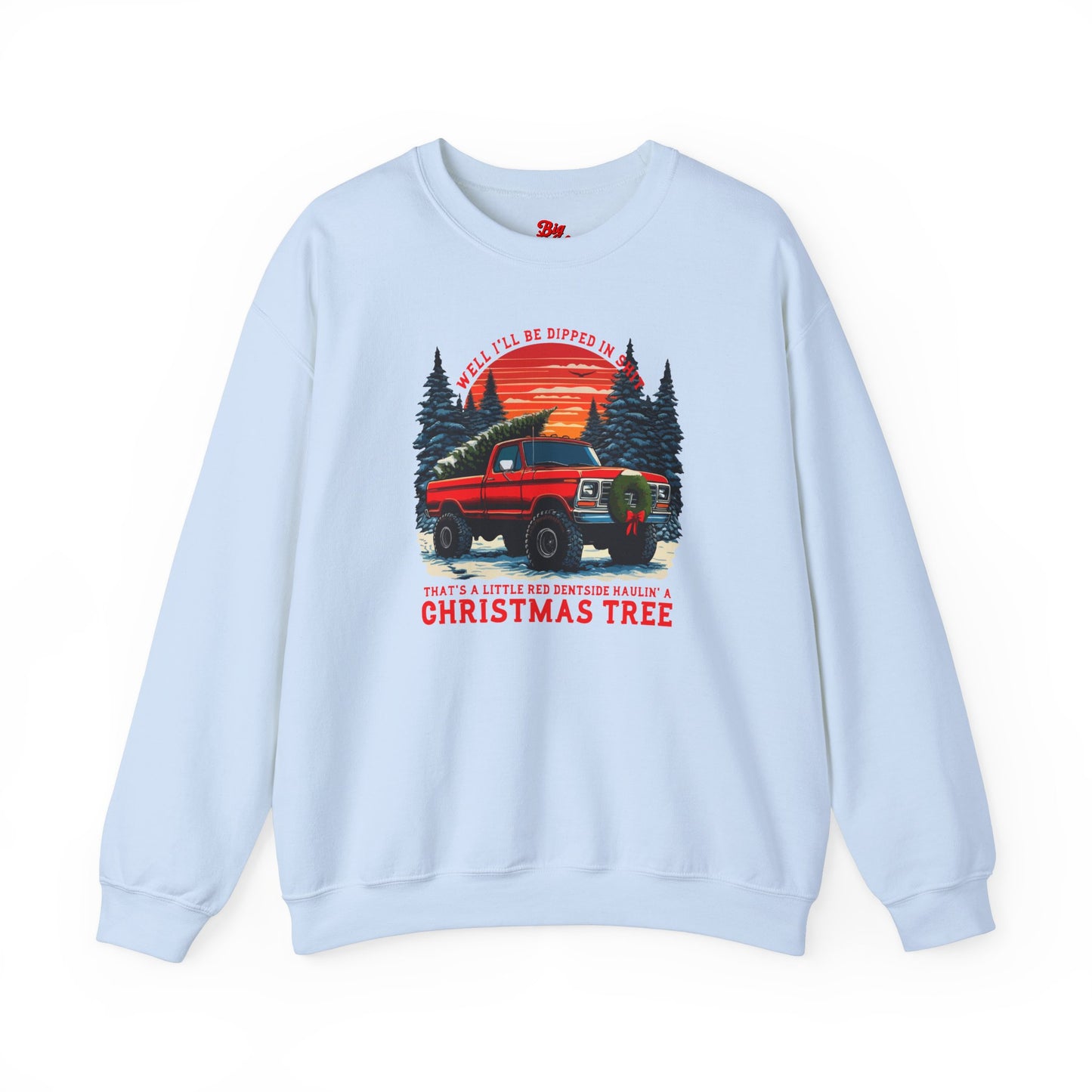 LITTLE RED DENTSIDE Crewneck (Front Graphic)