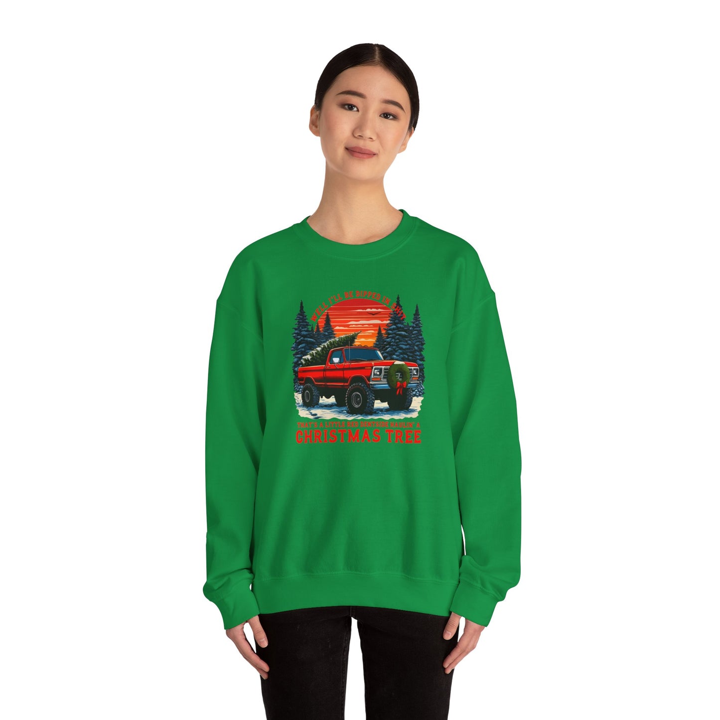 LITTLE RED DENTSIDE Crewneck (Front Graphic)
