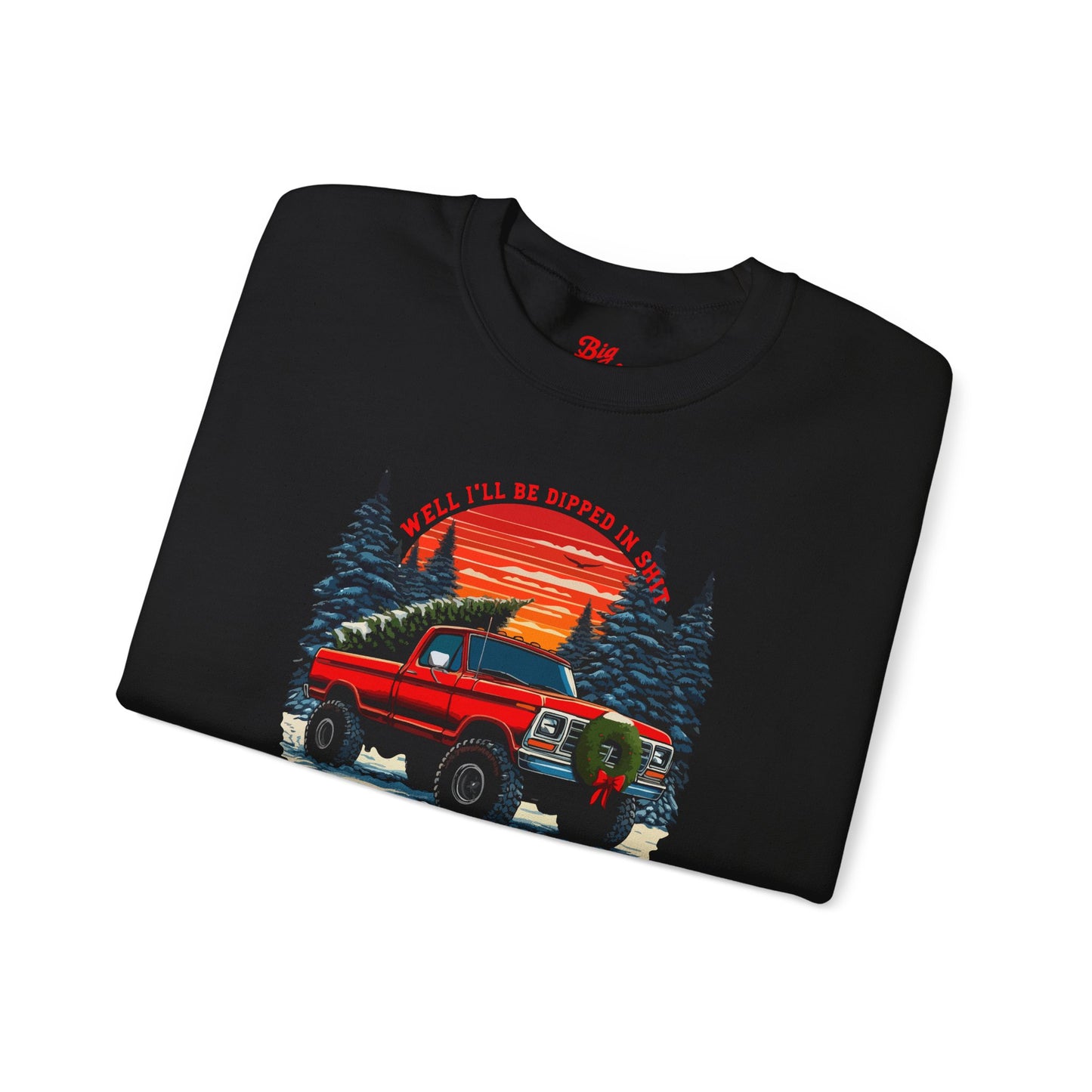 LITTLE RED DENTSIDE Crewneck (Front Graphic)