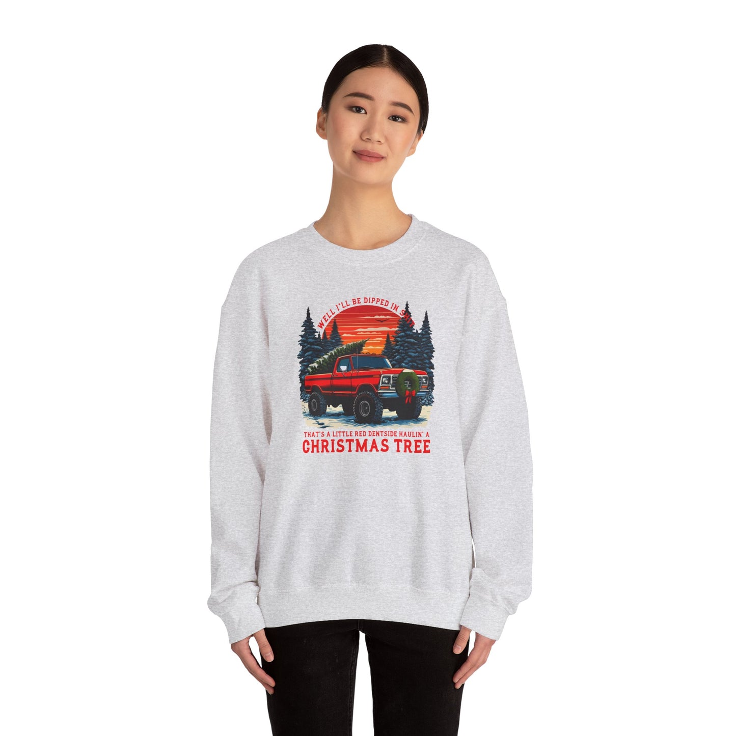 LITTLE RED DENTSIDE Crewneck (Front Graphic)