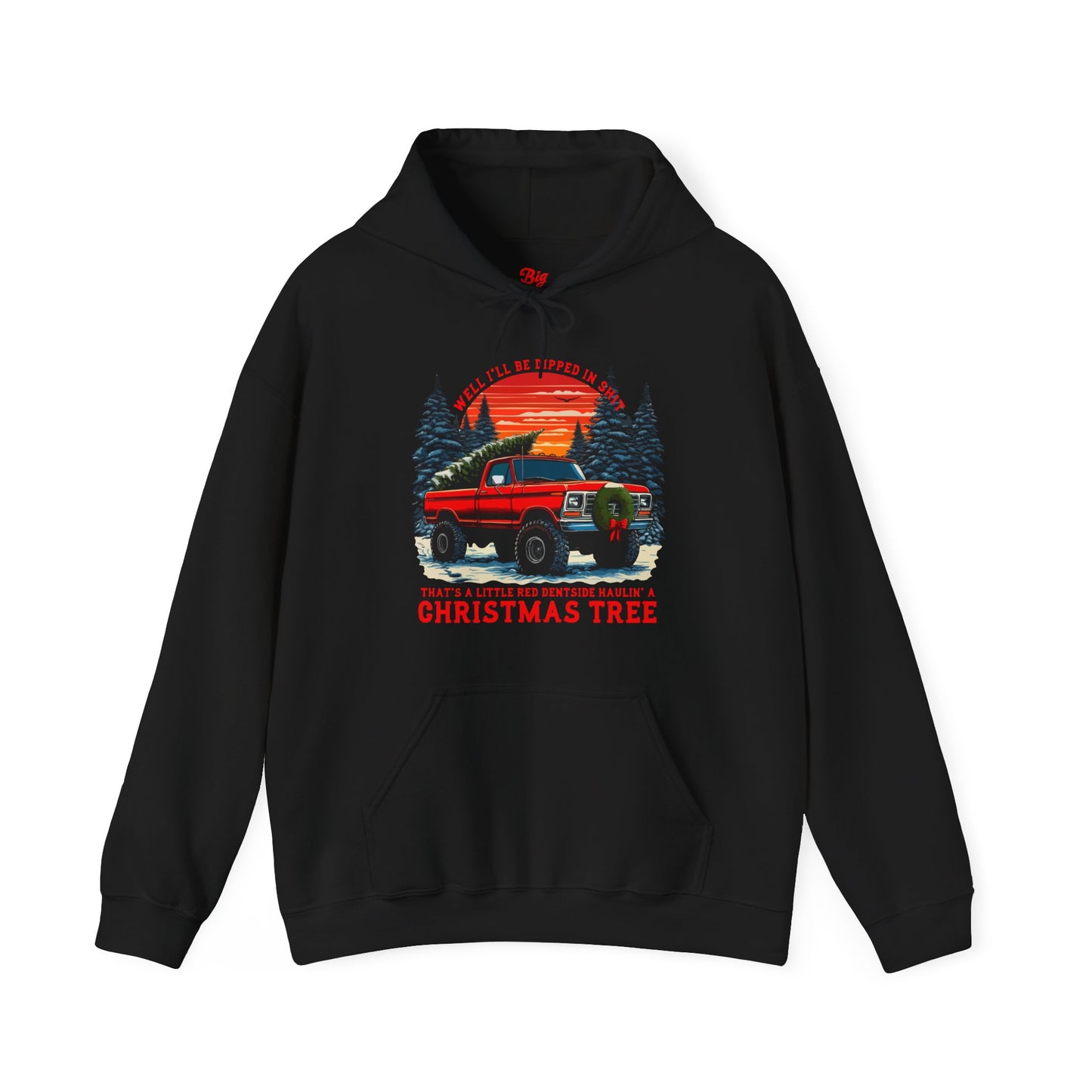 LITTLE RED DENTSIDE Hoodie (Front Graphic)
