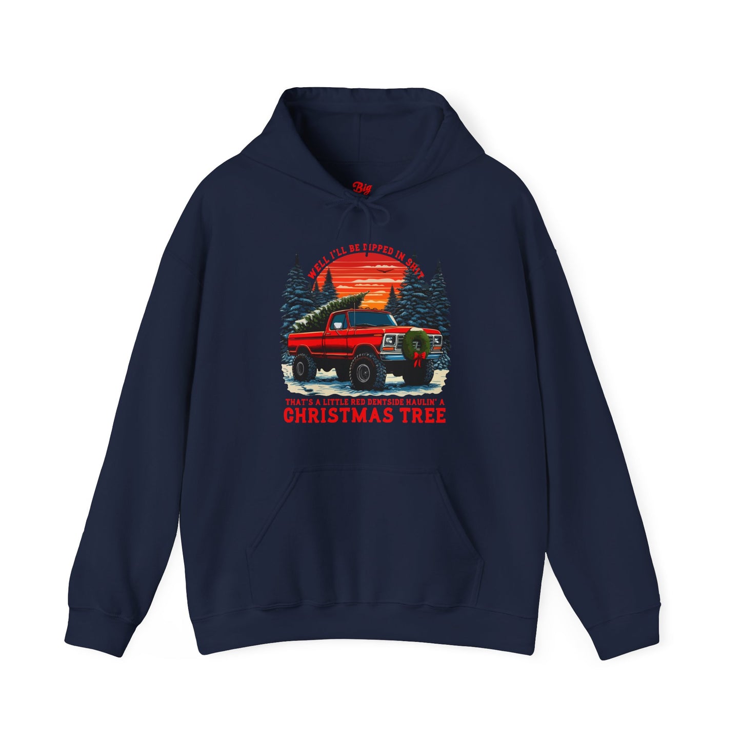 LITTLE RED DENTSIDE Hoodie (Front Graphic)