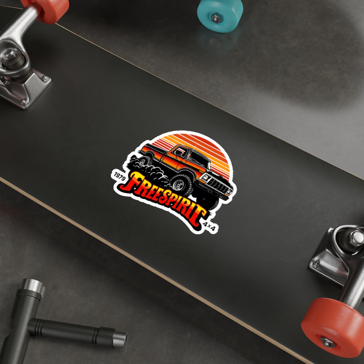 Free Spirit Die-Cut Sticker