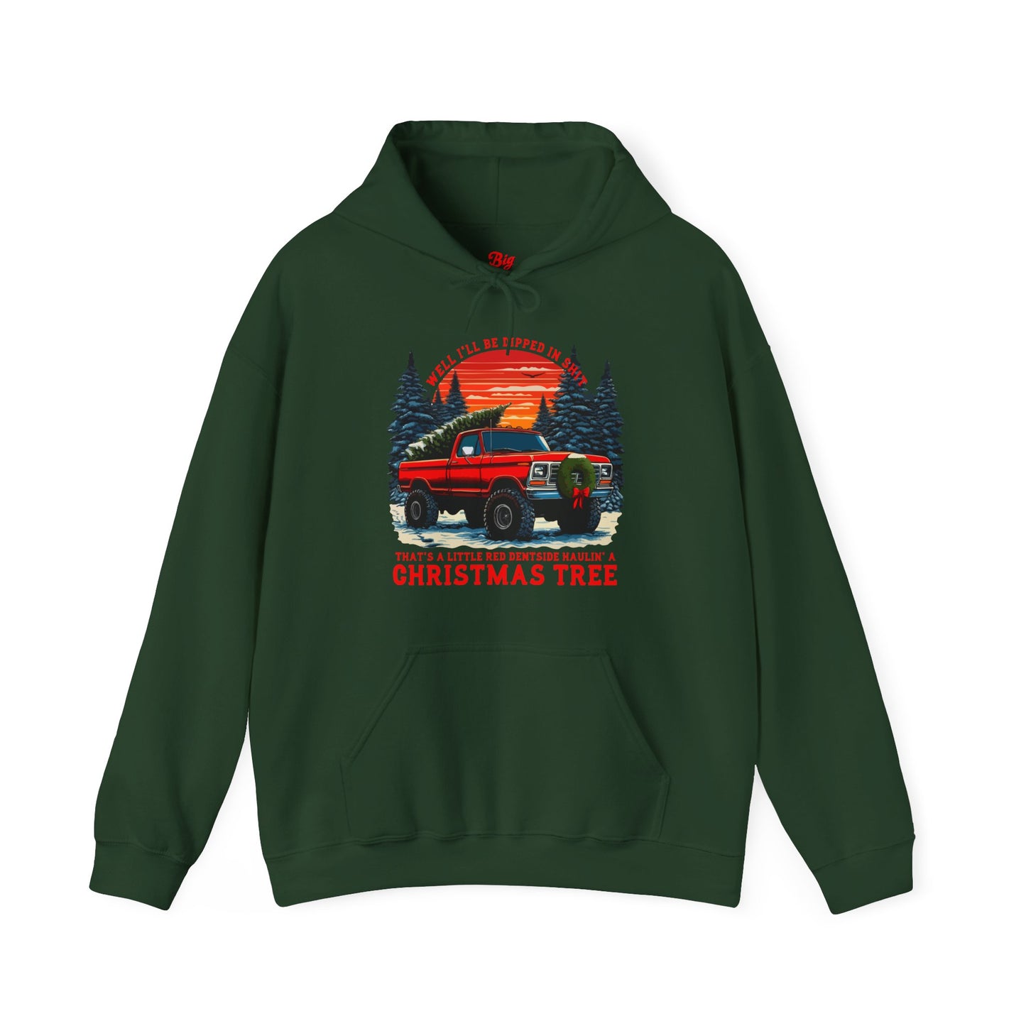 LITTLE RED DENTSIDE Hoodie (Front Graphic)