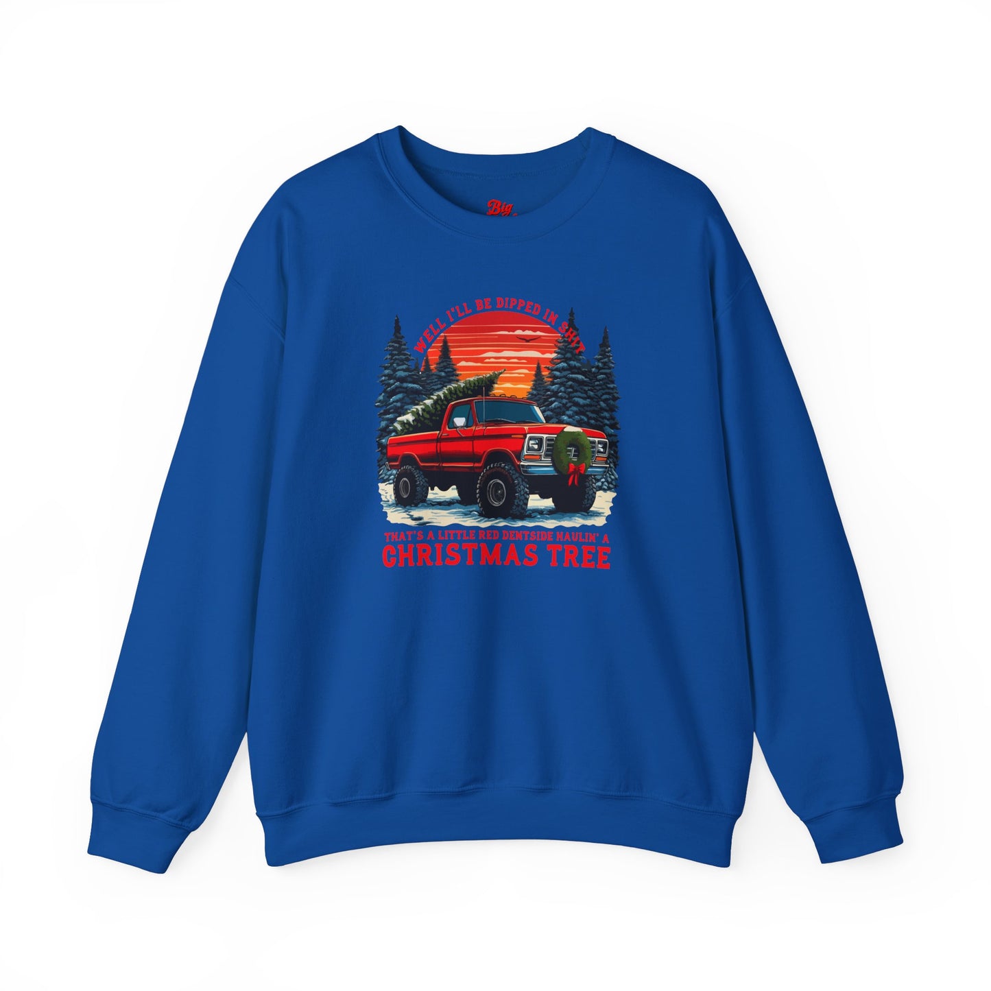 LITTLE RED DENTSIDE Crewneck (Front Graphic)