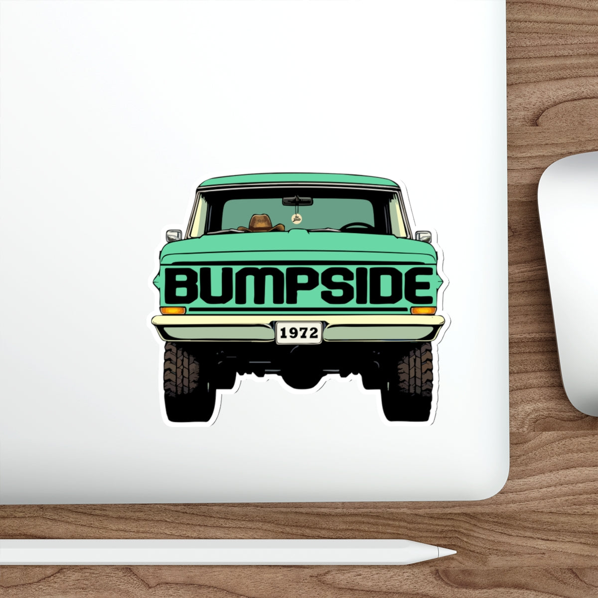 The '72 BUMPSIDE Die-Cut Sticker