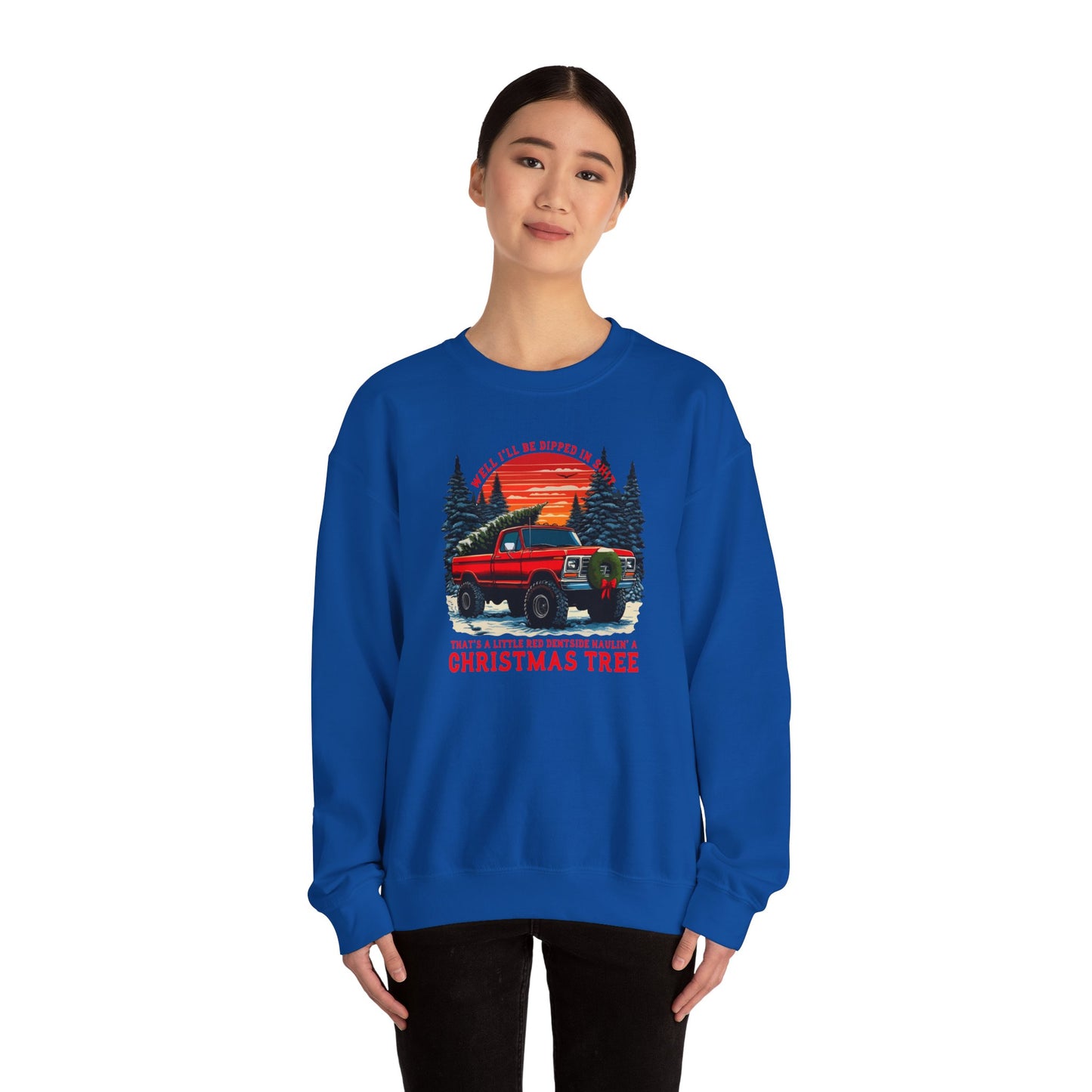LITTLE RED DENTSIDE Crewneck (Front Graphic)