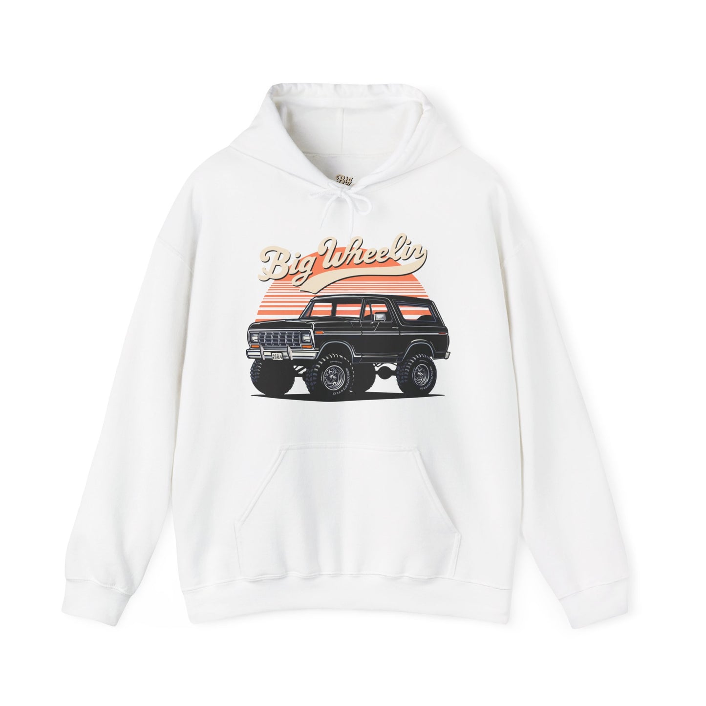Big Wheelin Classic Hoodie (Front Graphic)