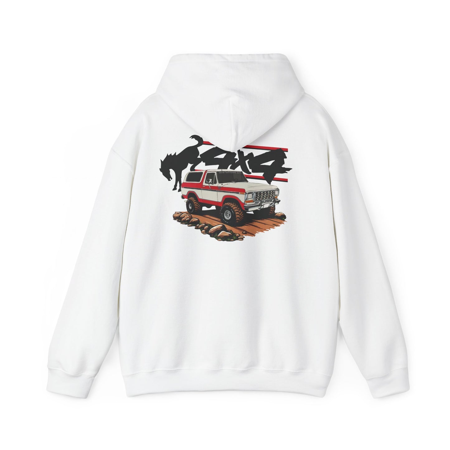 BUCKIN 4X4 Hoodie (Back Graphic)